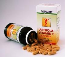Hafesan Acerola Vitamin C Kapseln 60 Stück