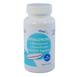 Hyaluron + Glucosamin + Chondroitin GelenkFit Kapseln
