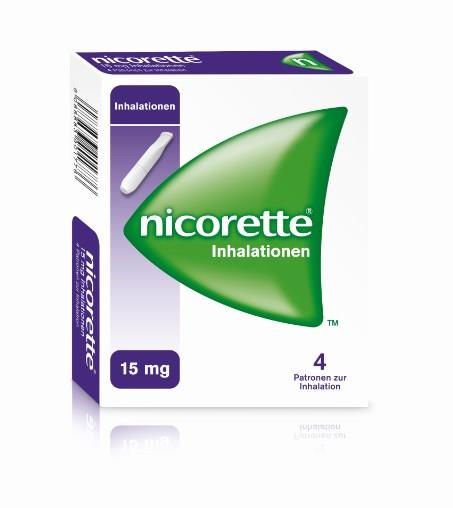 Nicorette 15 mg - Inhalationen zur Raucherentwöhnung