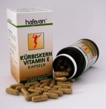 Hafesan Kürbiskern Kapseln + Vitamin E 75 Stück
