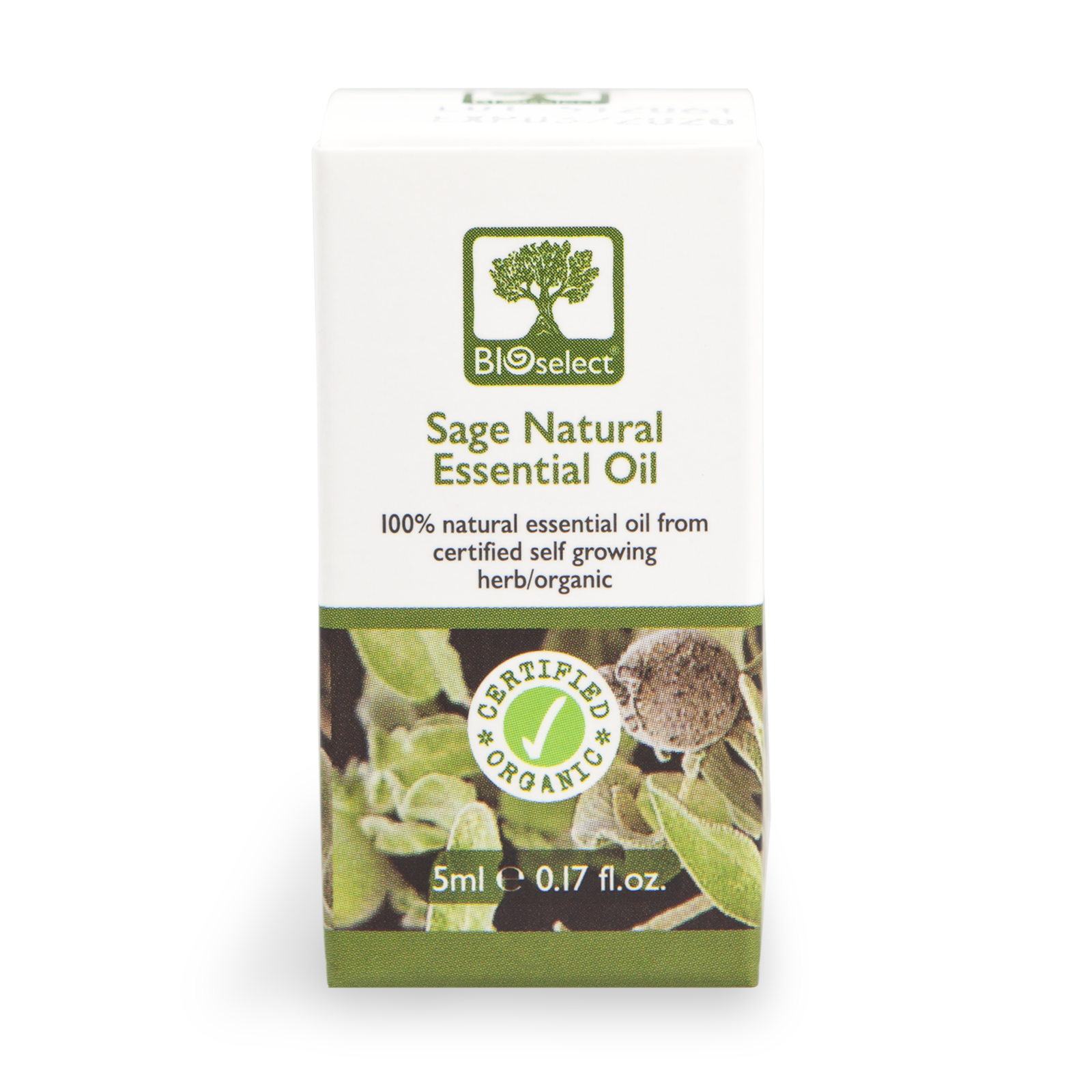 Bioselect Sage Natural Essential Oil Certified Organic