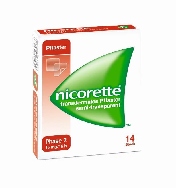Nicorette 15 mg/16 h - transdermales Pflaster
