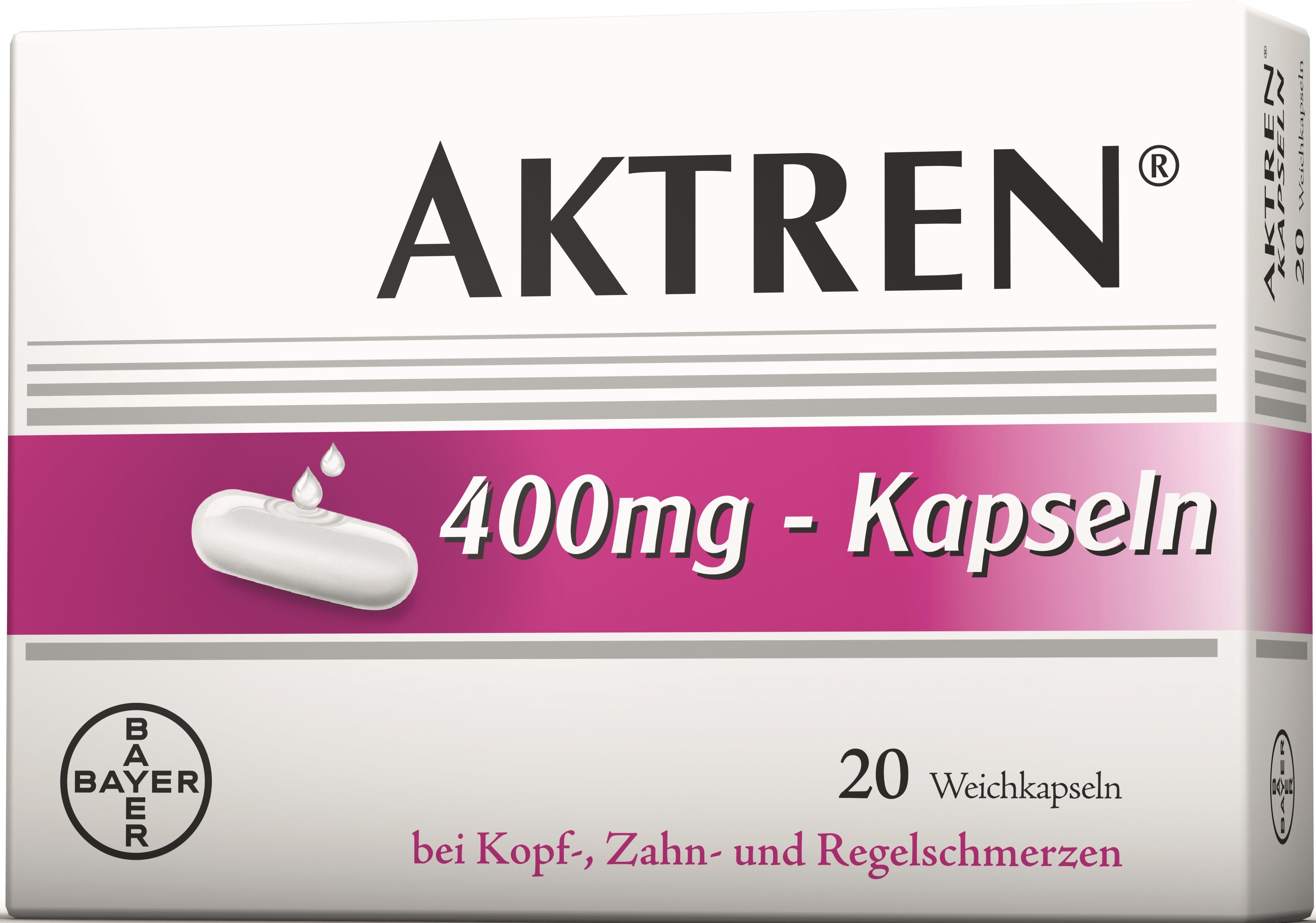 Aktren 400 mg - Kapseln