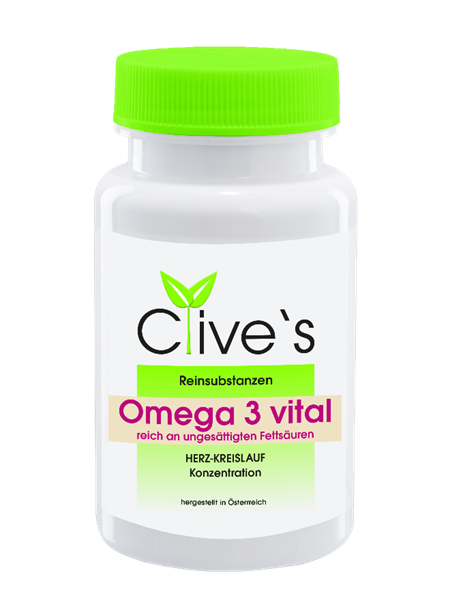 Clive`s Omega 3 vital Kapseln