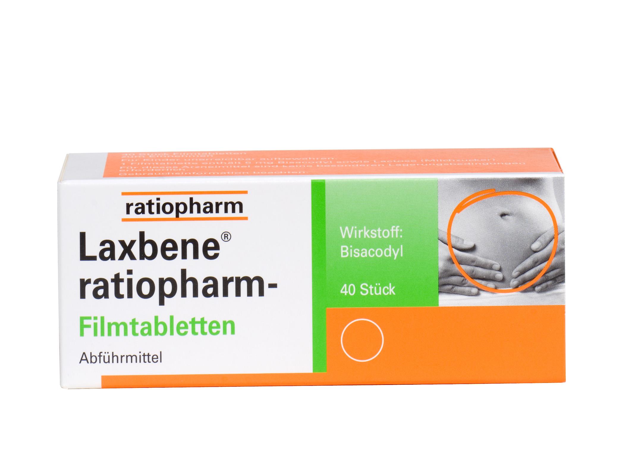 Laxbene ratiopharm - magensaftresistente Tabletten