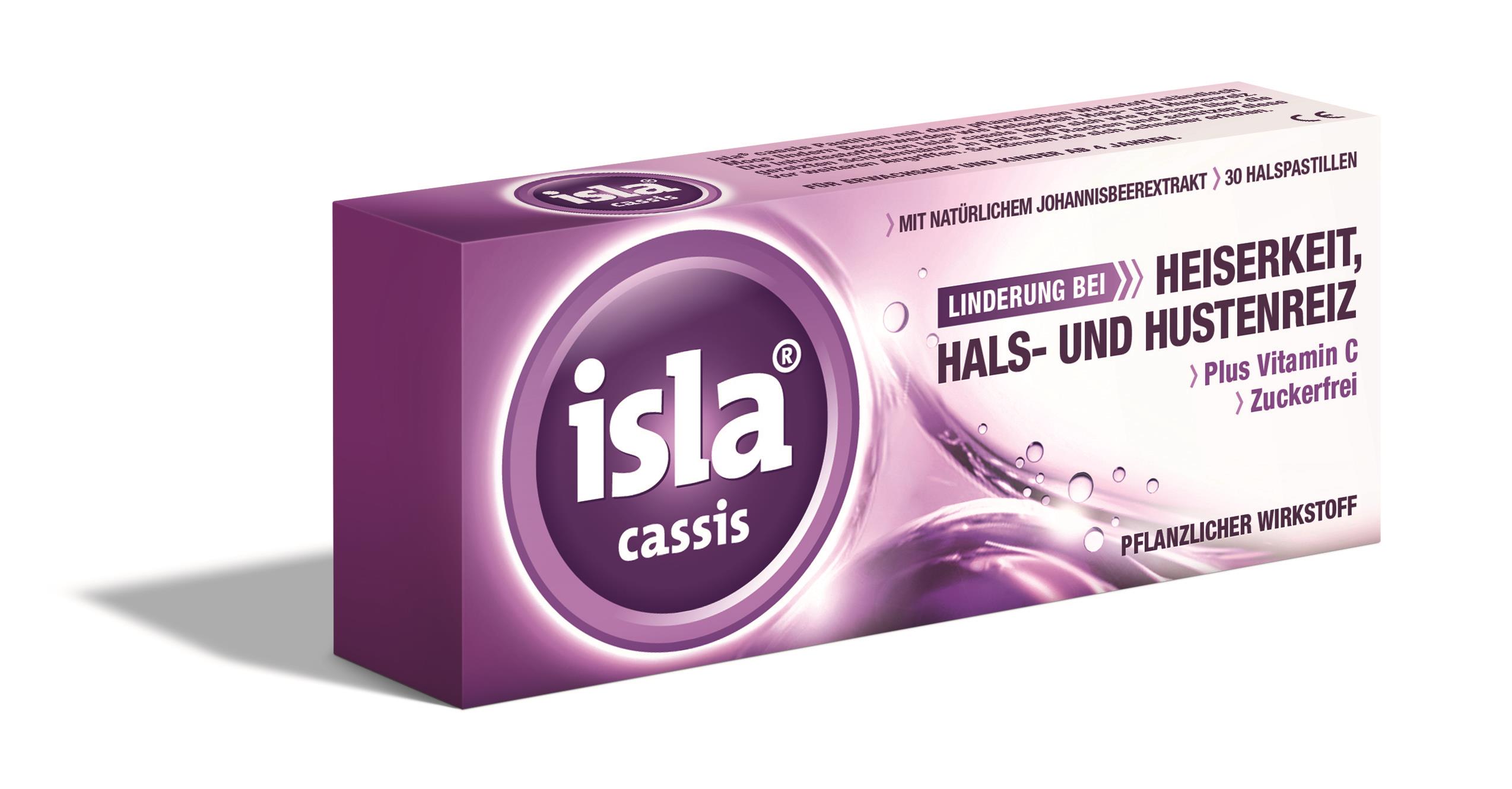 Isla Cassis + Vit. C Pastillen