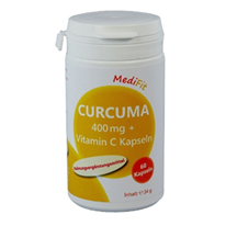 Curcuma 400 mg + Vitamin C Kapseln