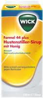 Wick Formel 44 Hustenstiller - Sirup mit Honig 20 mg/15 ml