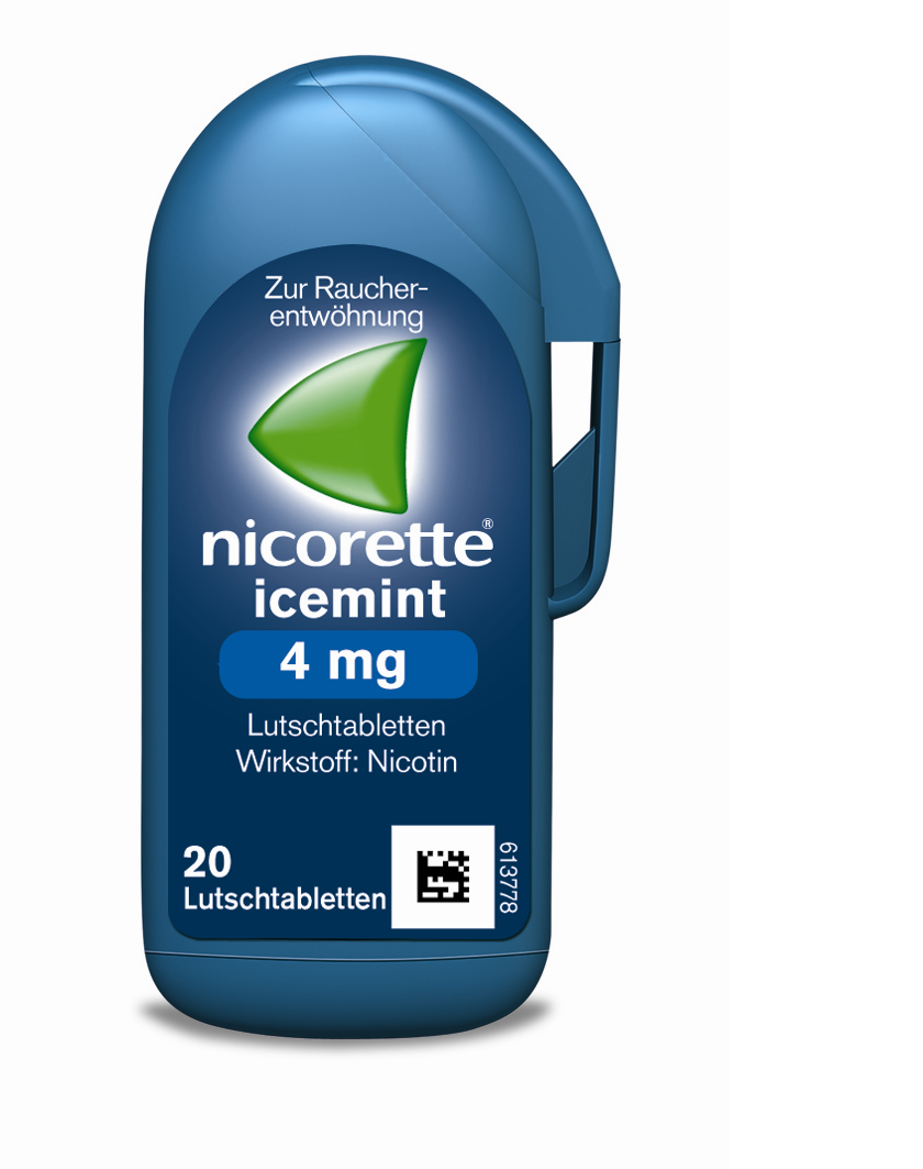 Nicorette Icemint 4 mg - Lutschtabletten