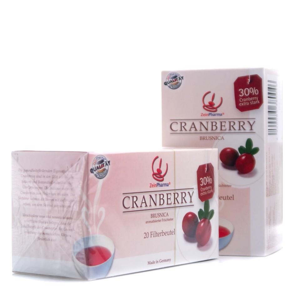 Zeinpharma Cranberry Tee Filterbeutel