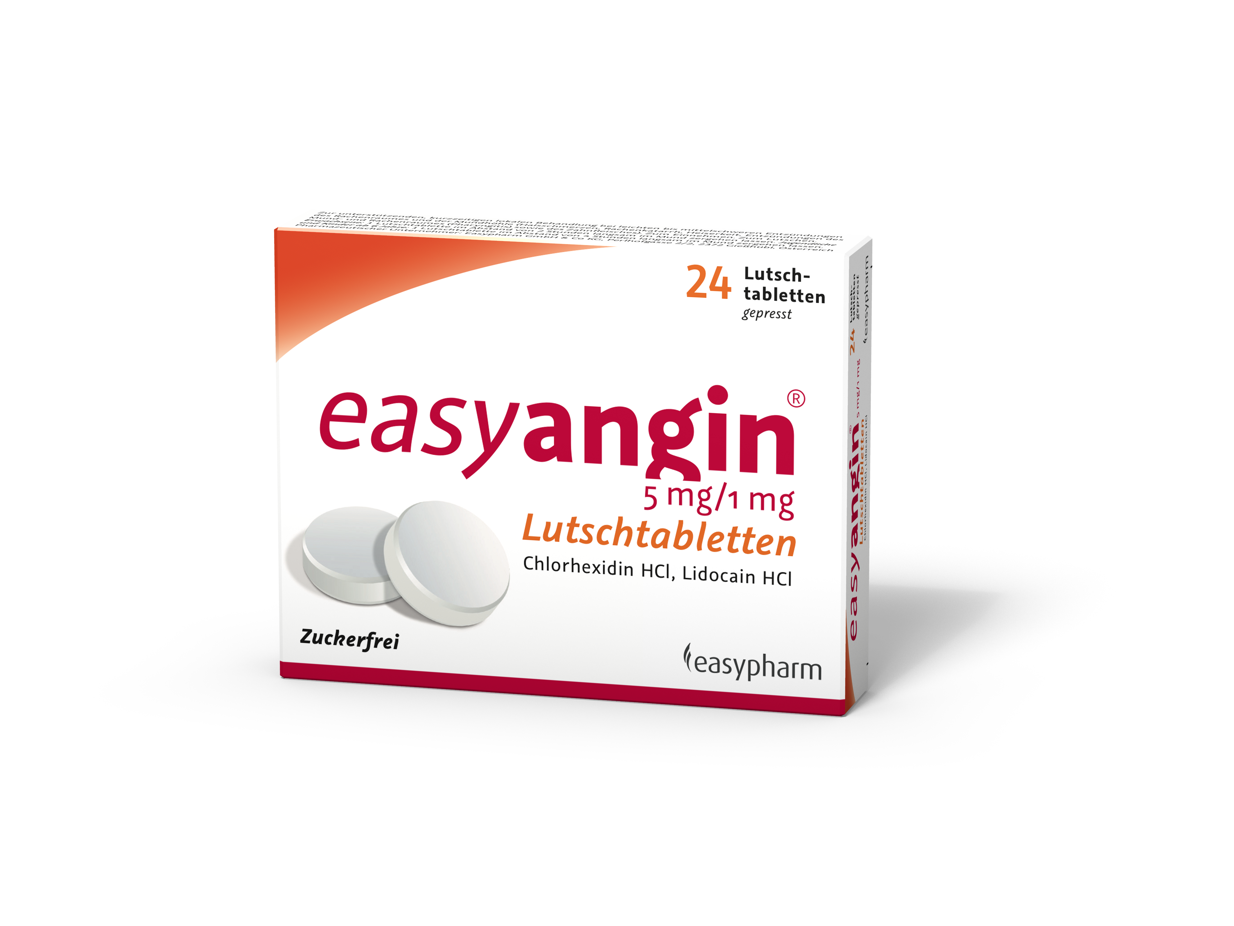 easyangin Mentholgeschmack 5 mg/1 mg - Lutschtabletten