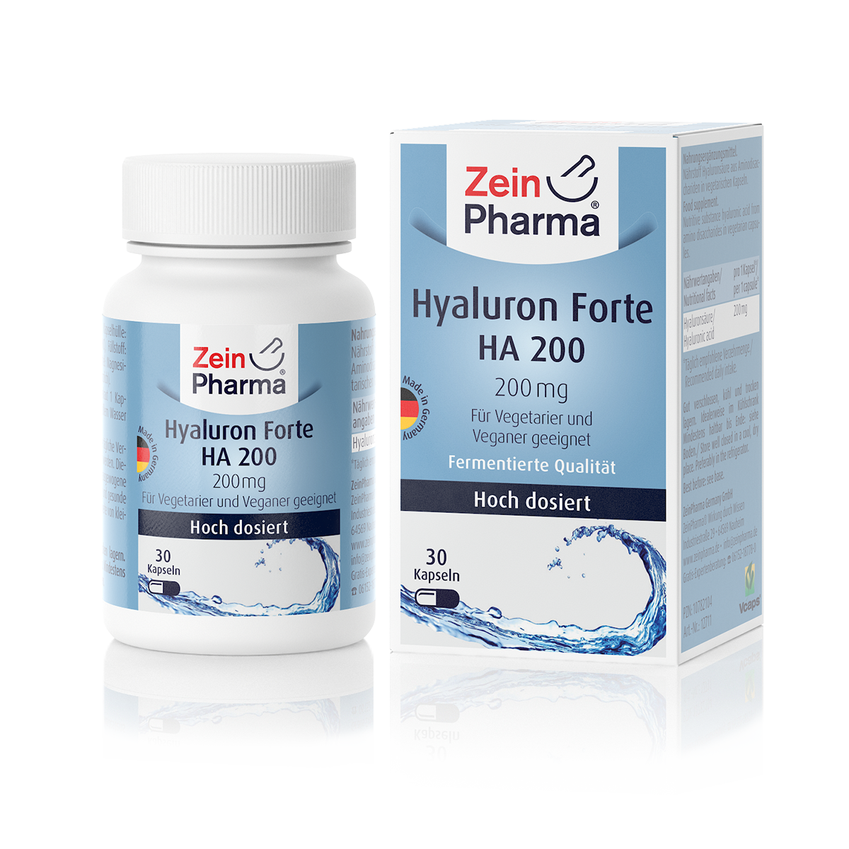 Zeinpharma Hyaluronsäure 200 mg Kapseln