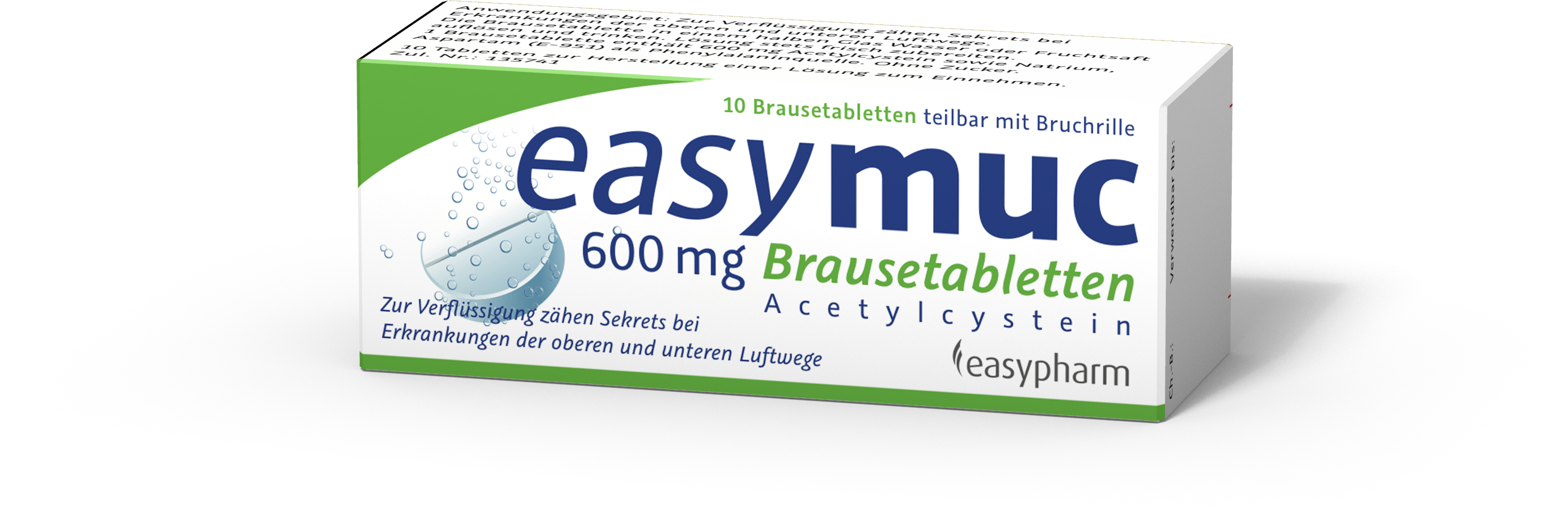 easymuc 600 mg - Brausetabletten