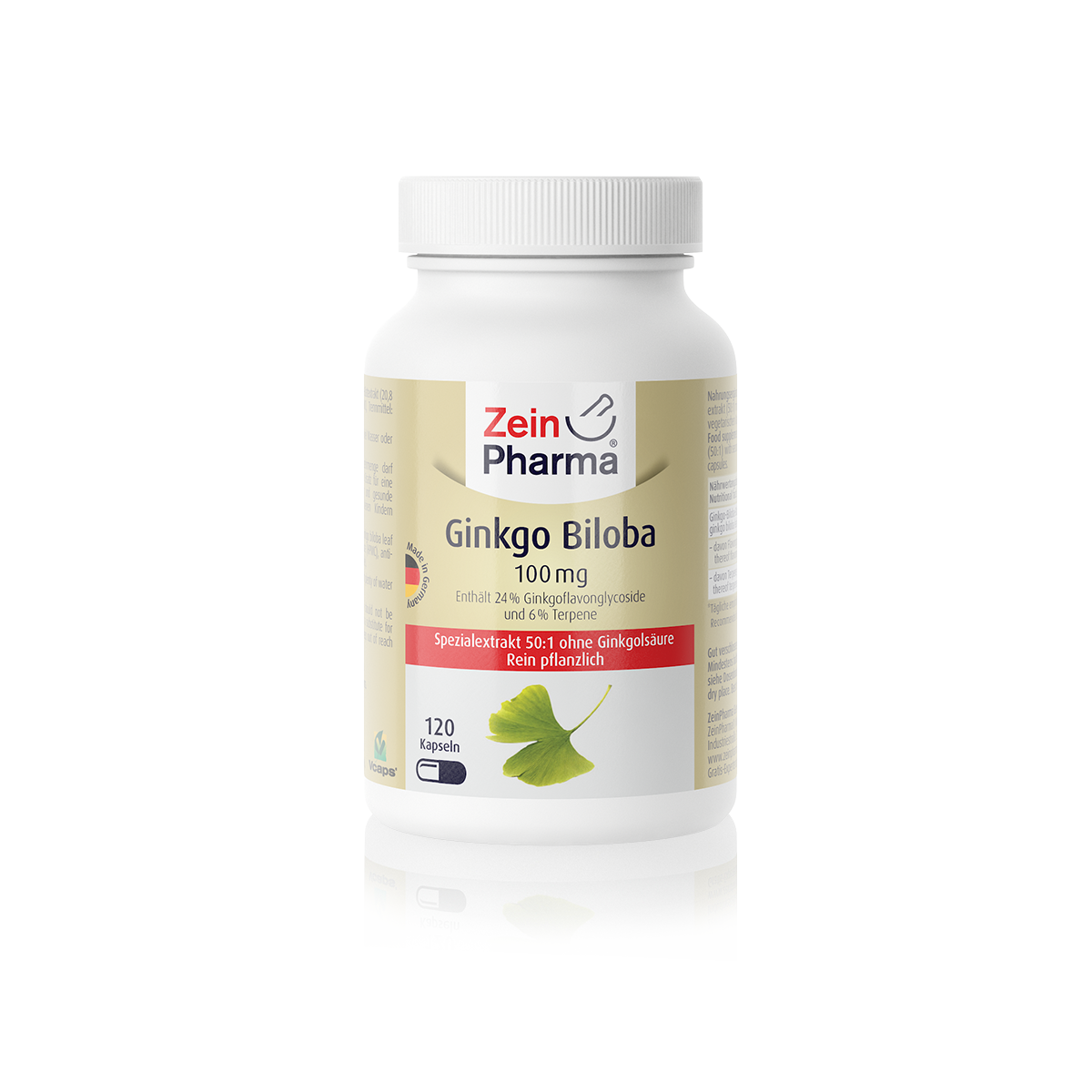 Zeinpharma Ginkgo Caps (100 mg)