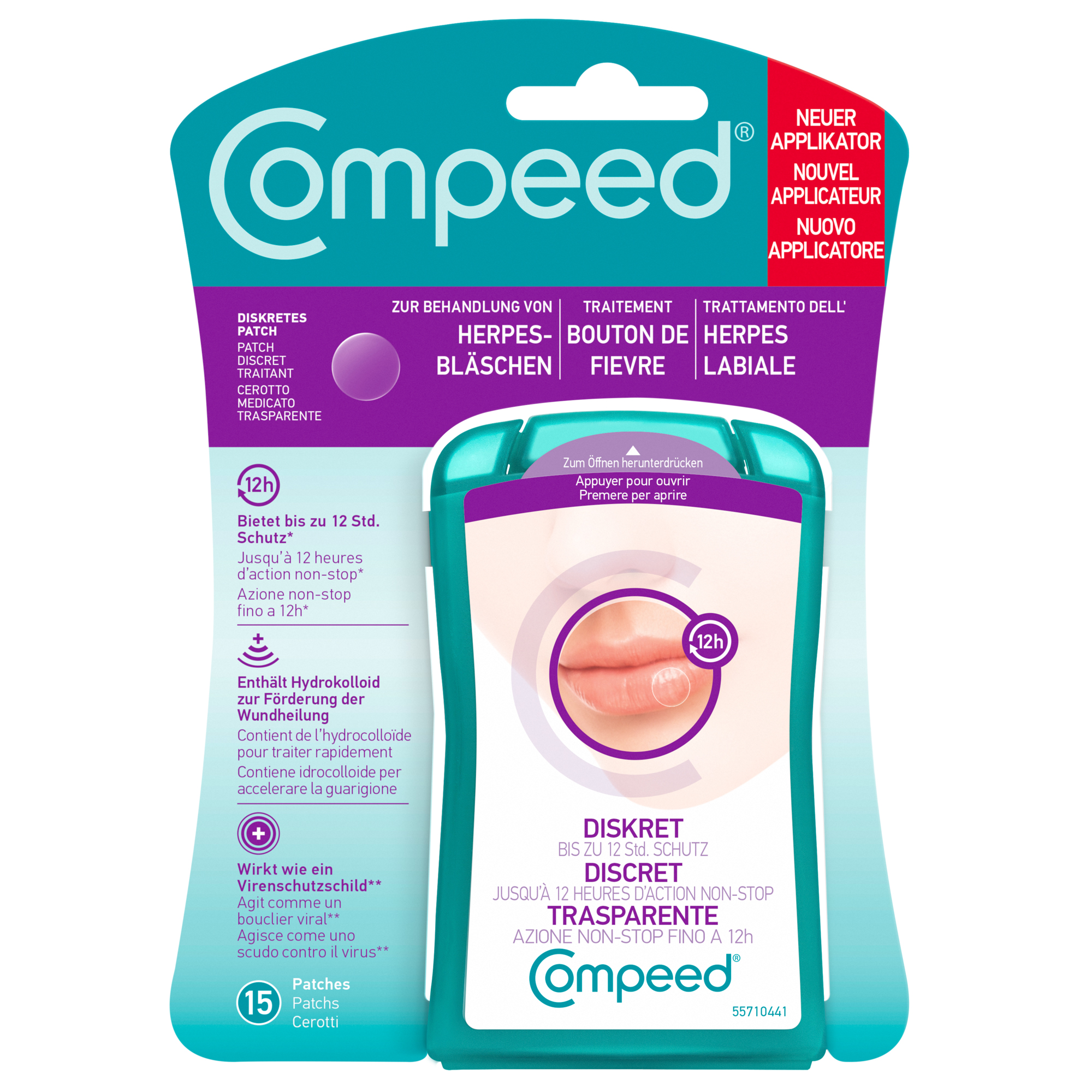 COMPEED HERPESBLAES.PATCH+AP