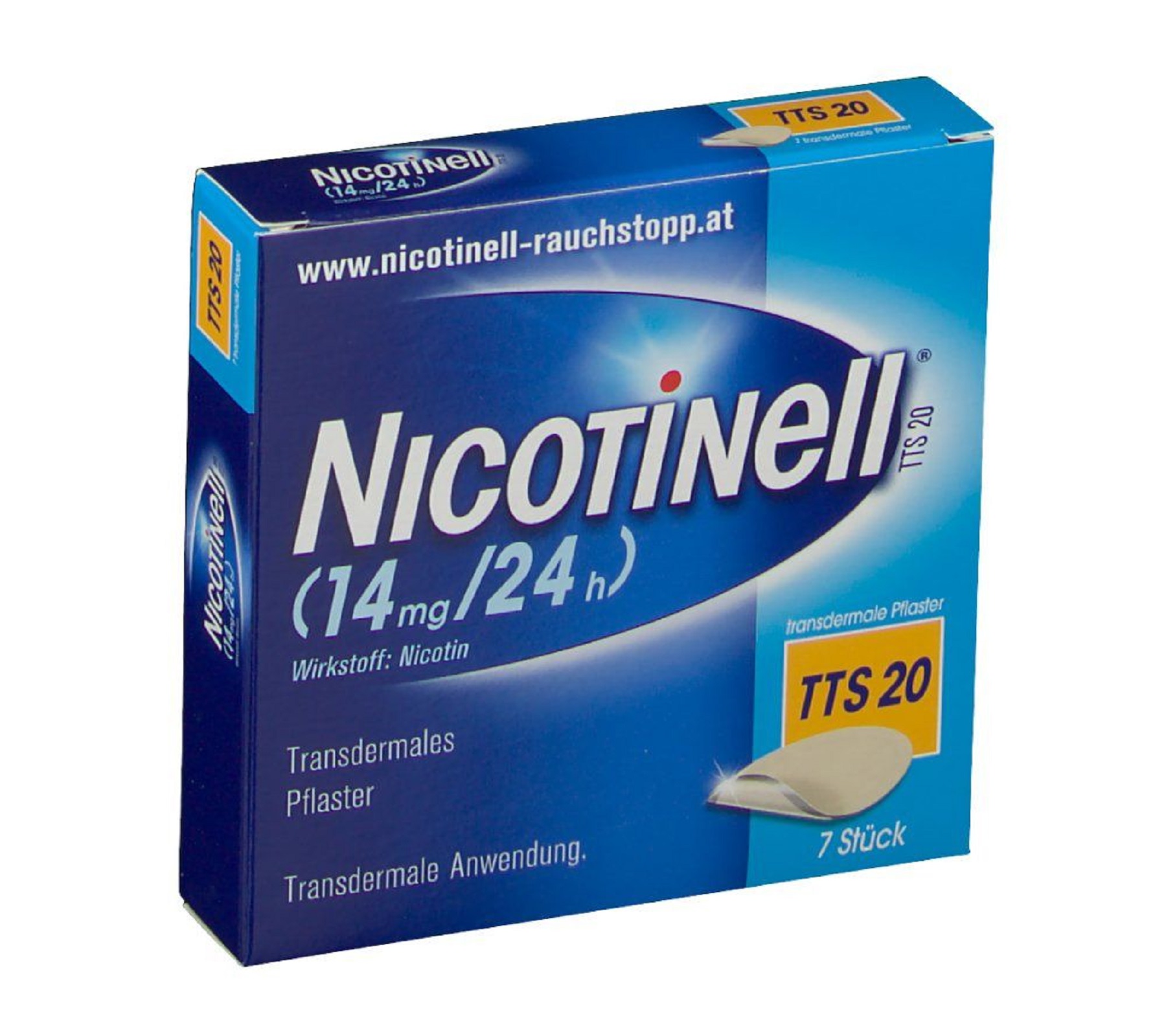 Nicotinell TTS 20 (14 mg/24 h) - transdermale Pflaster