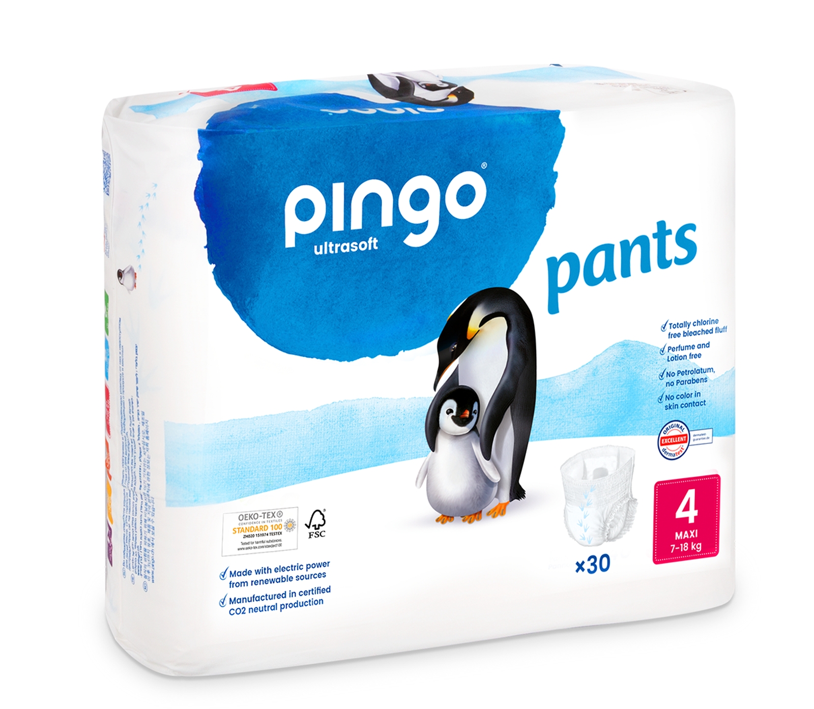 Bio Pants Maxi 7-18kg Pinguin – Pingo Swiss