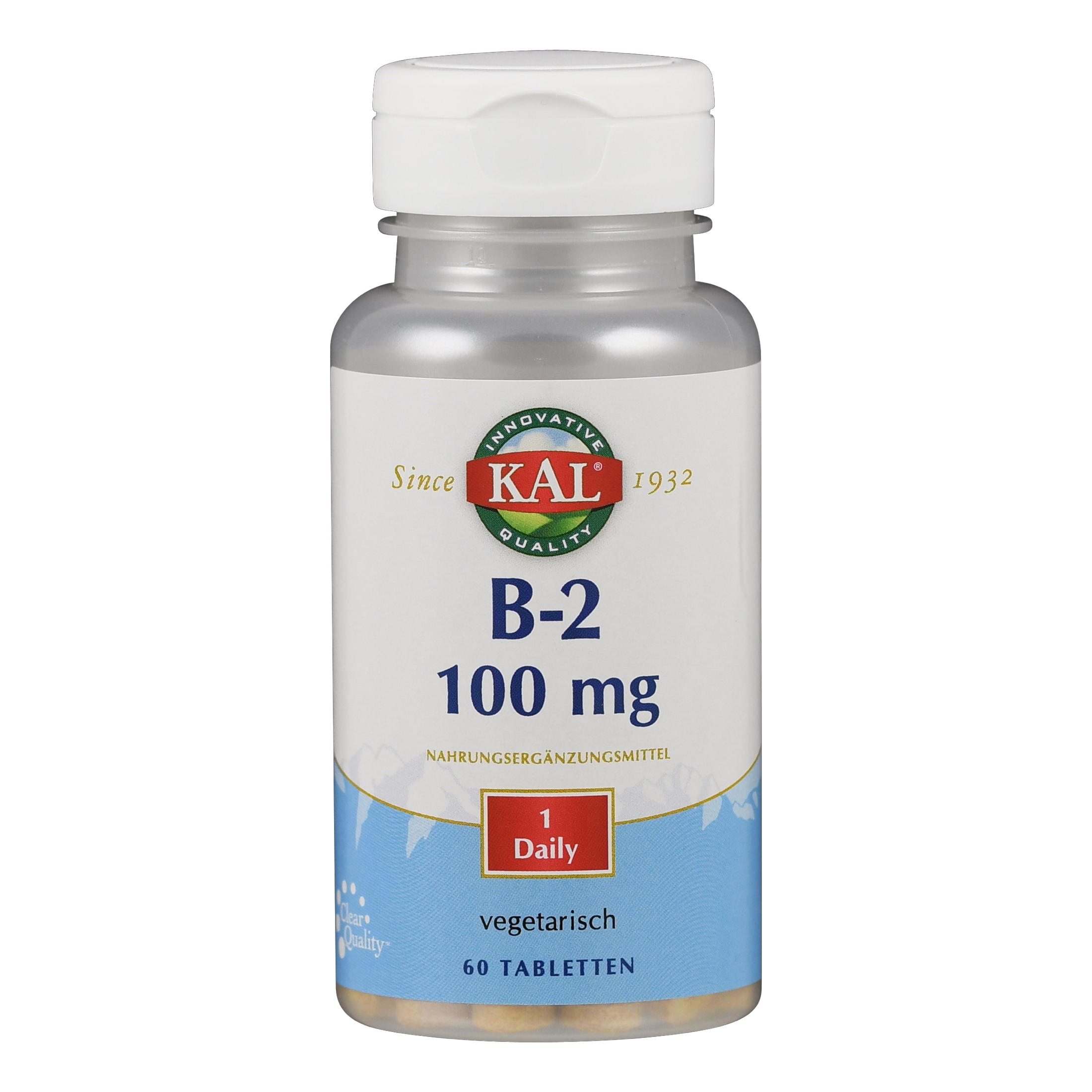 Supplementa Vitamin B2 Riboflavin 100 mg Tabletten