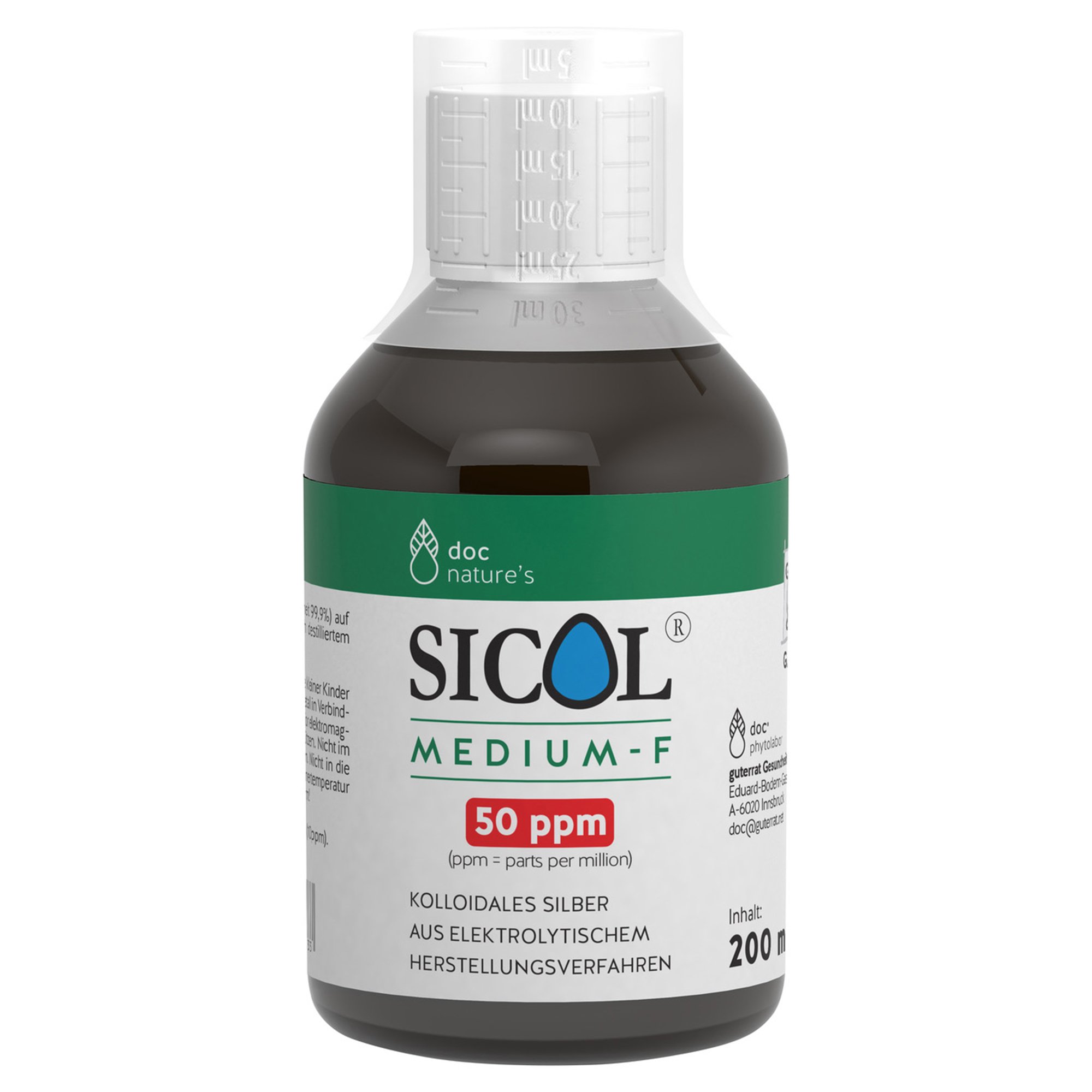 doc nature’s SICOL® MEDIUM-F 50 ppm