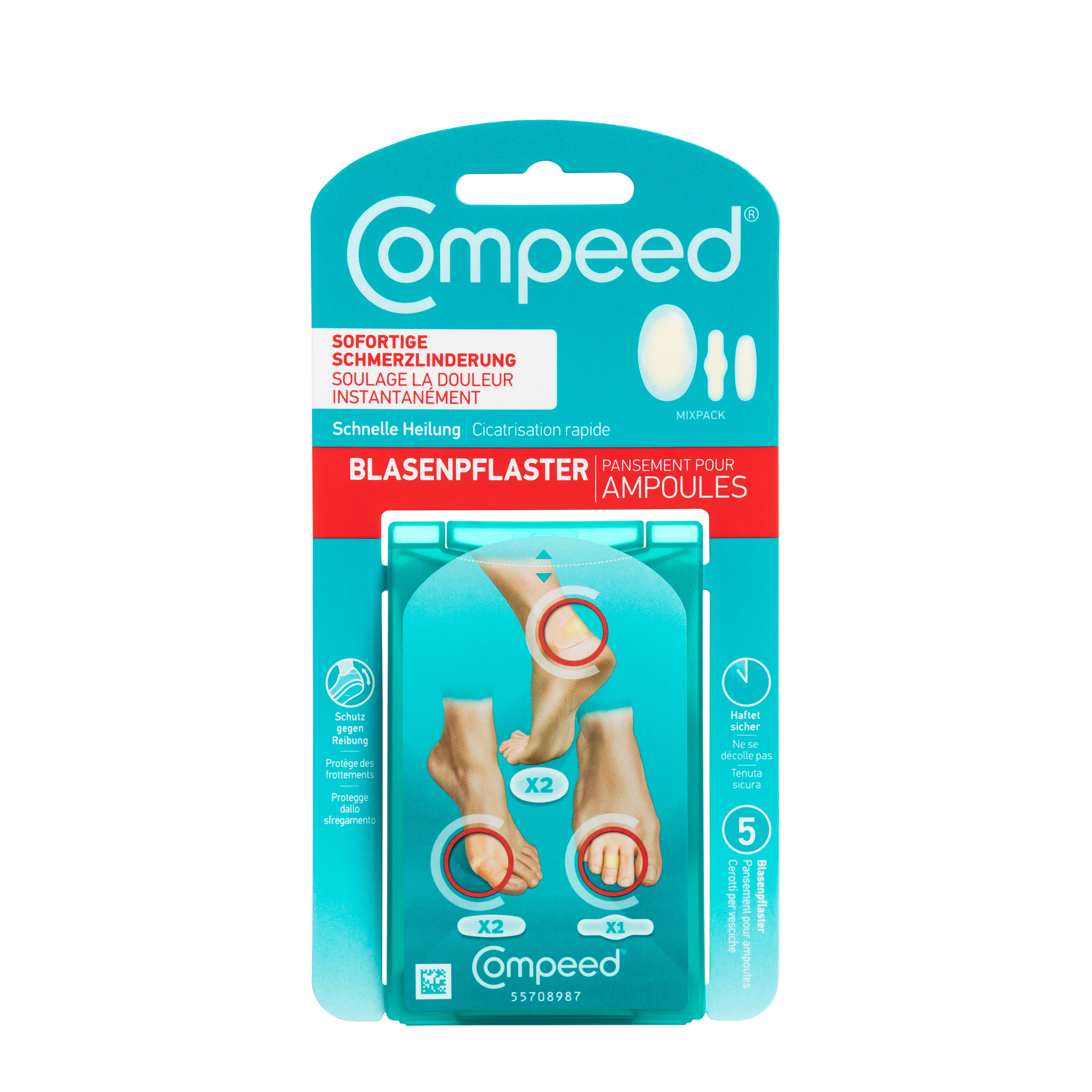 COMPEED MIXPACK BLASENPFL