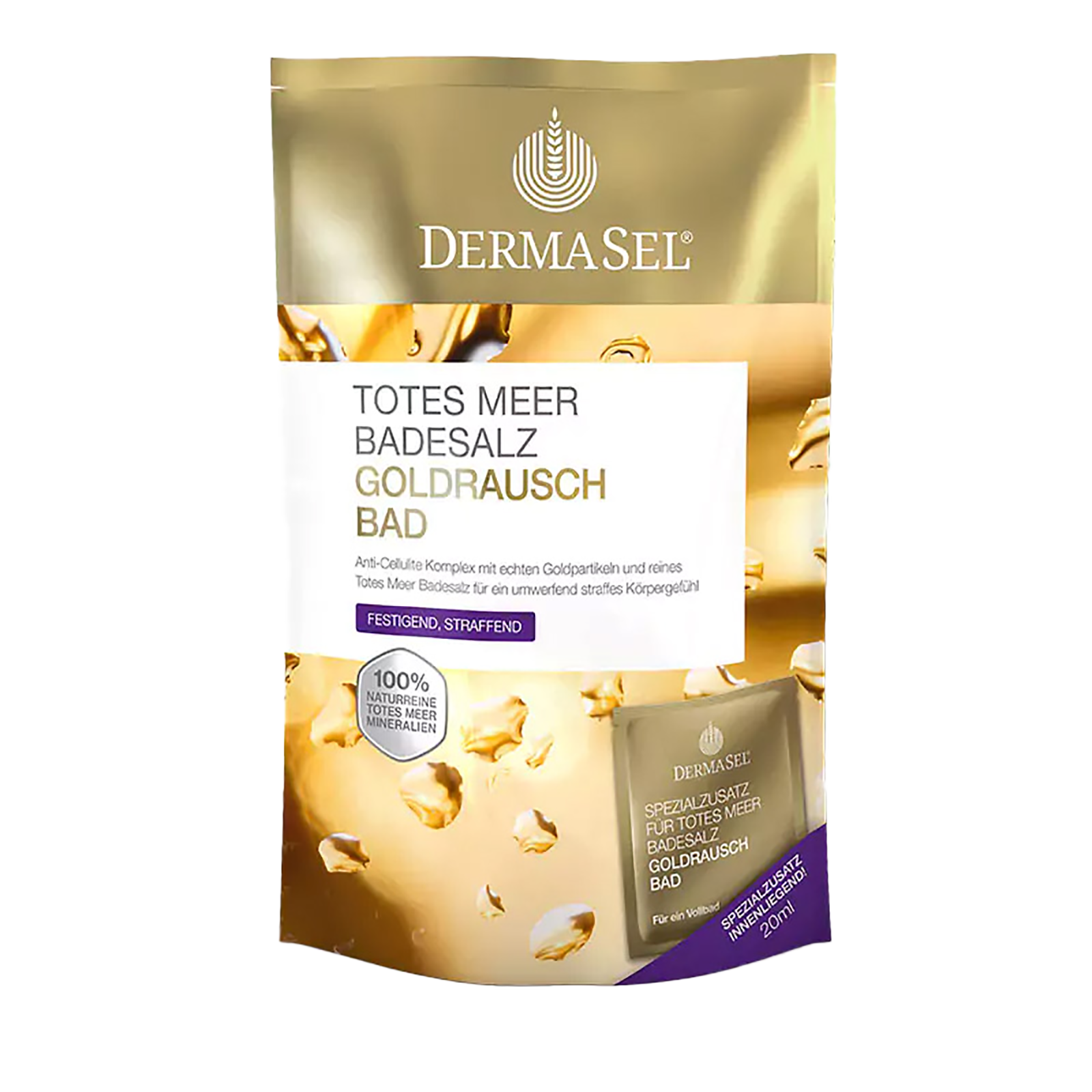 DermaSel® Totes Meer Badesalz Goldrausch