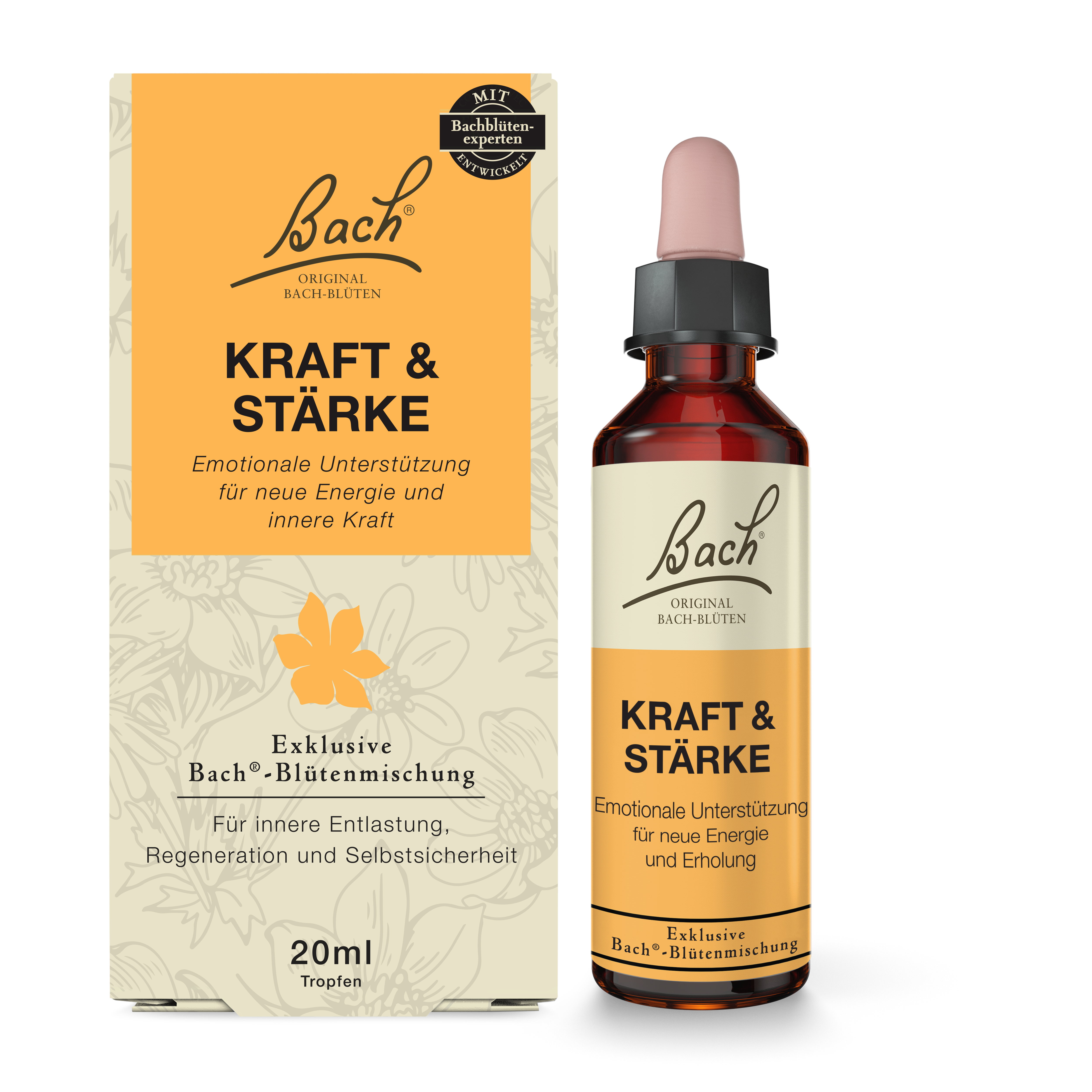 Bach®- Blütenmischung KRAFT & STÄRKE (20 ml)
