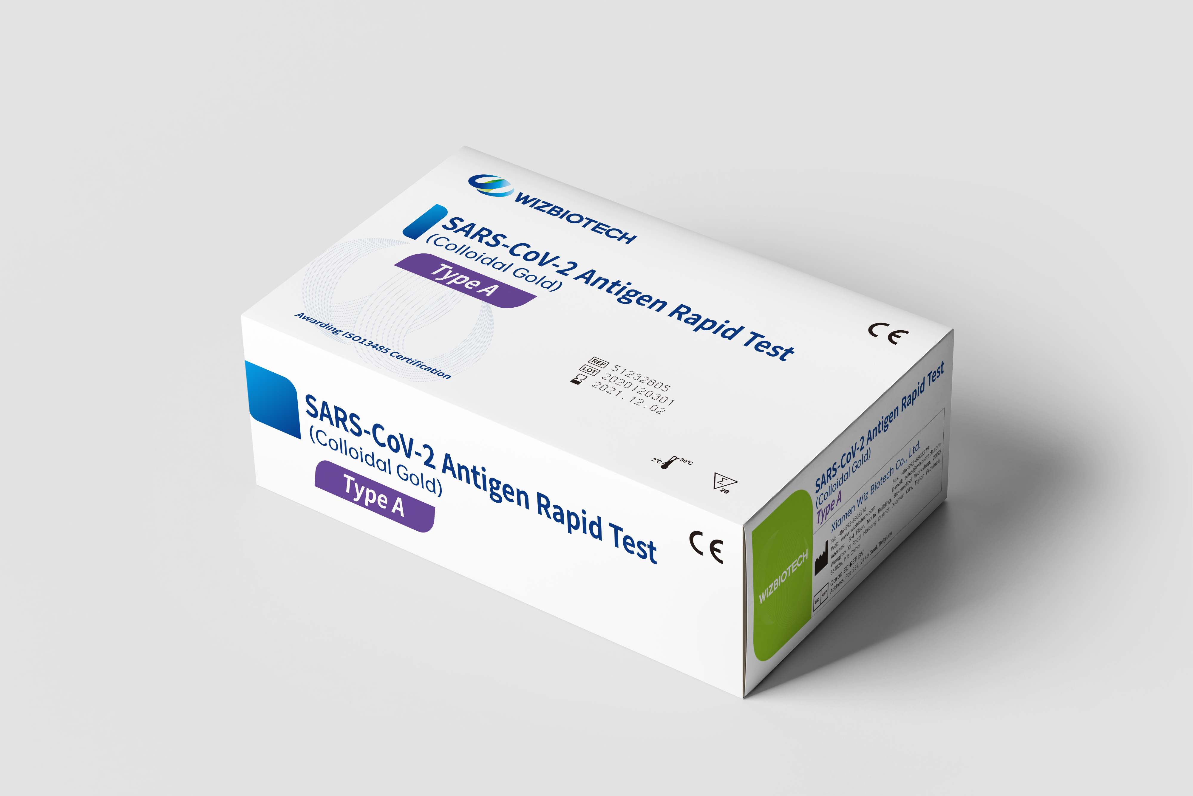 SARS-CoV-2 Antigen Rapid Test (Colloidal Gold)