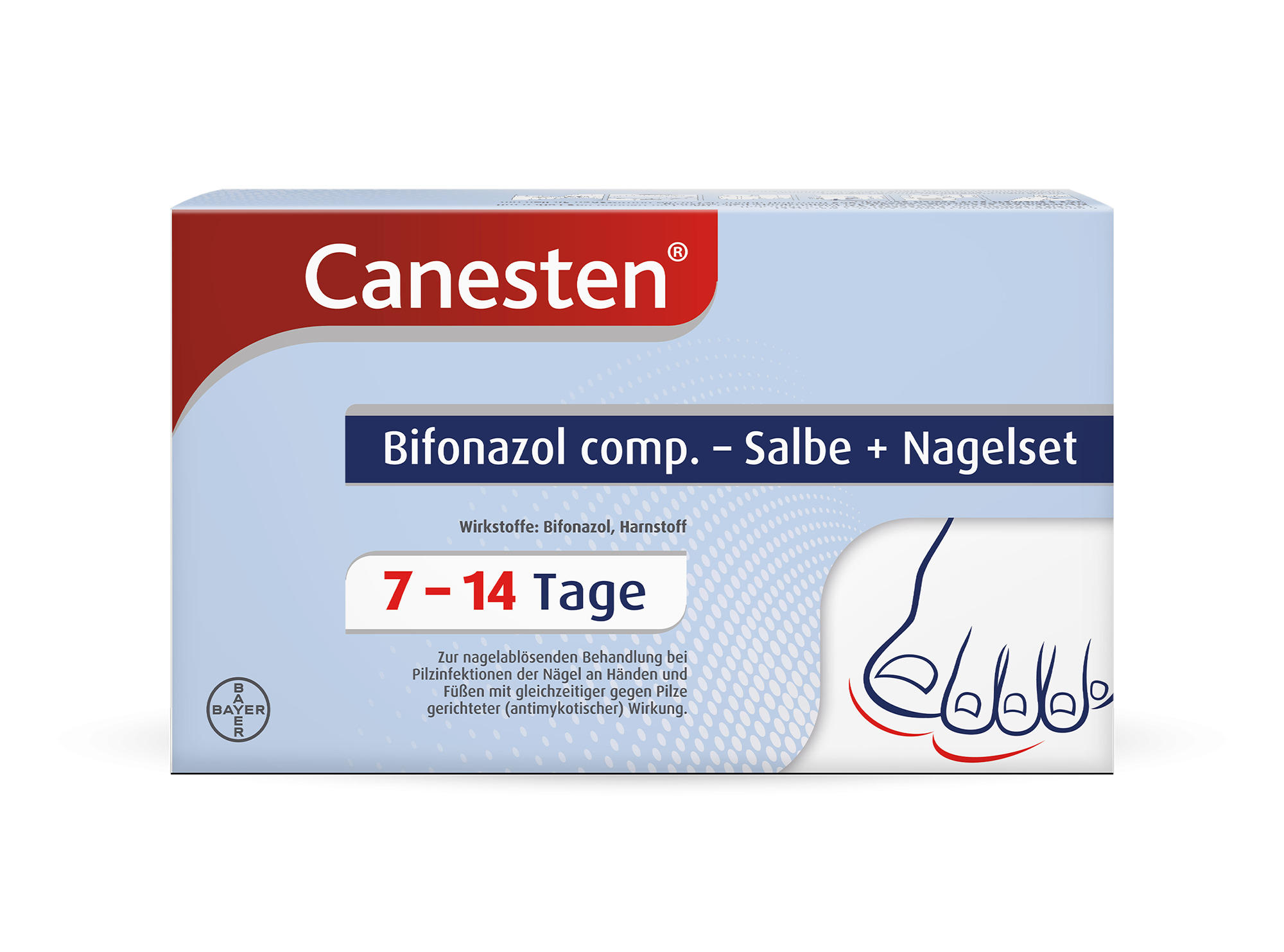 Canesten Bifonazol comp. - Salbe + Nagelset