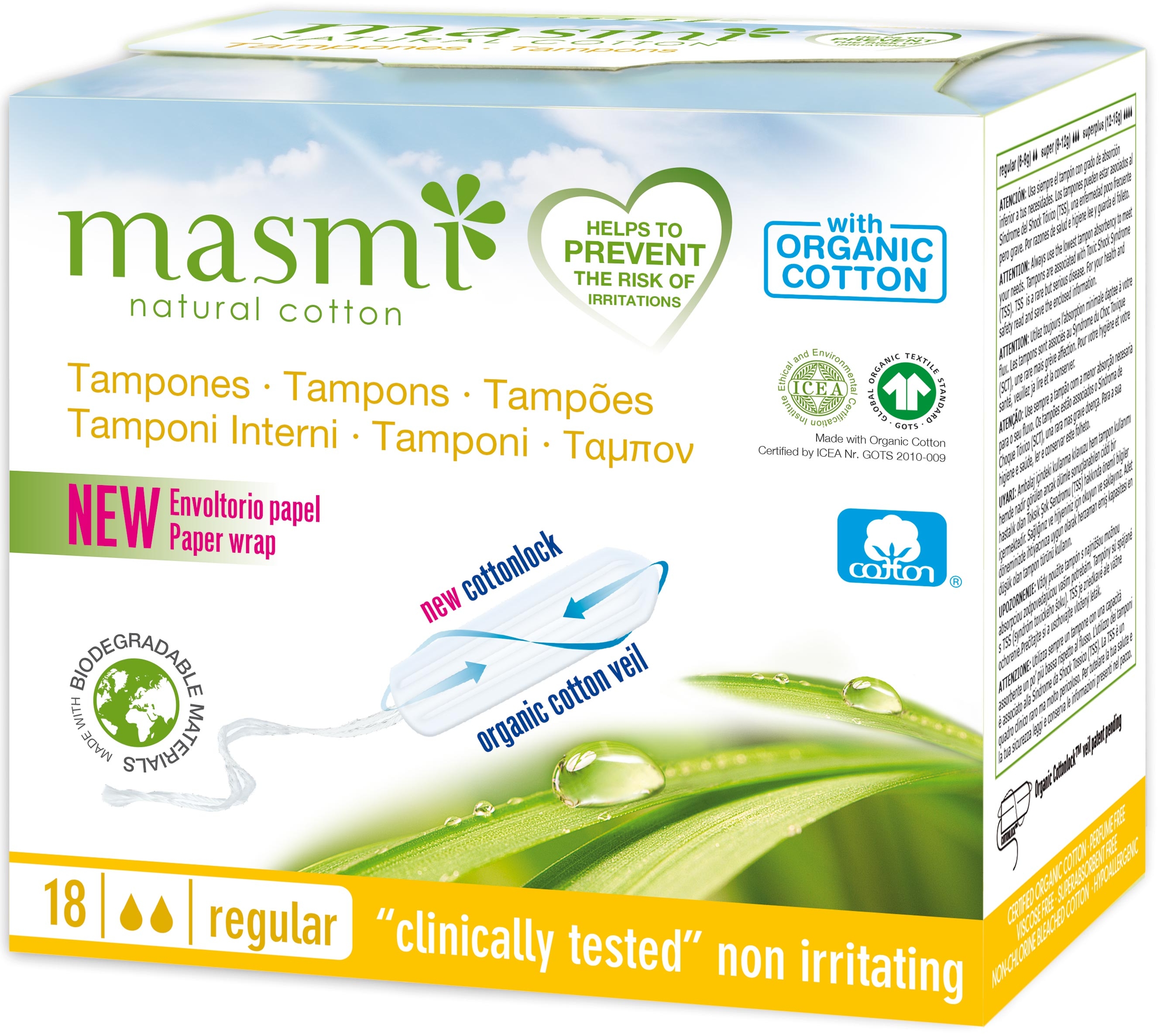Masmi Organic Care - Bio Tampons Classic