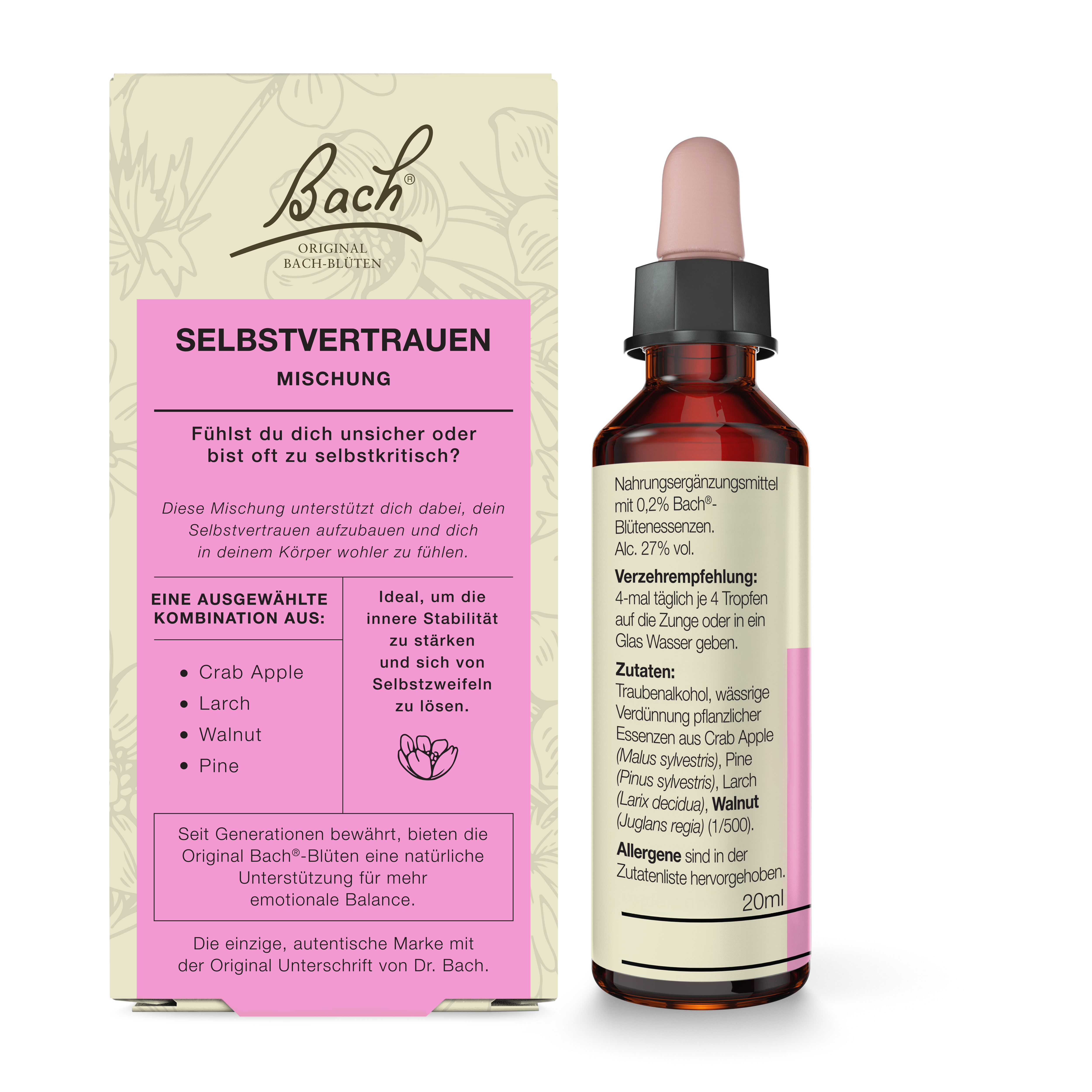 Bach®- Blütenmischung SELBSTVERTRAUEN (20 ml)