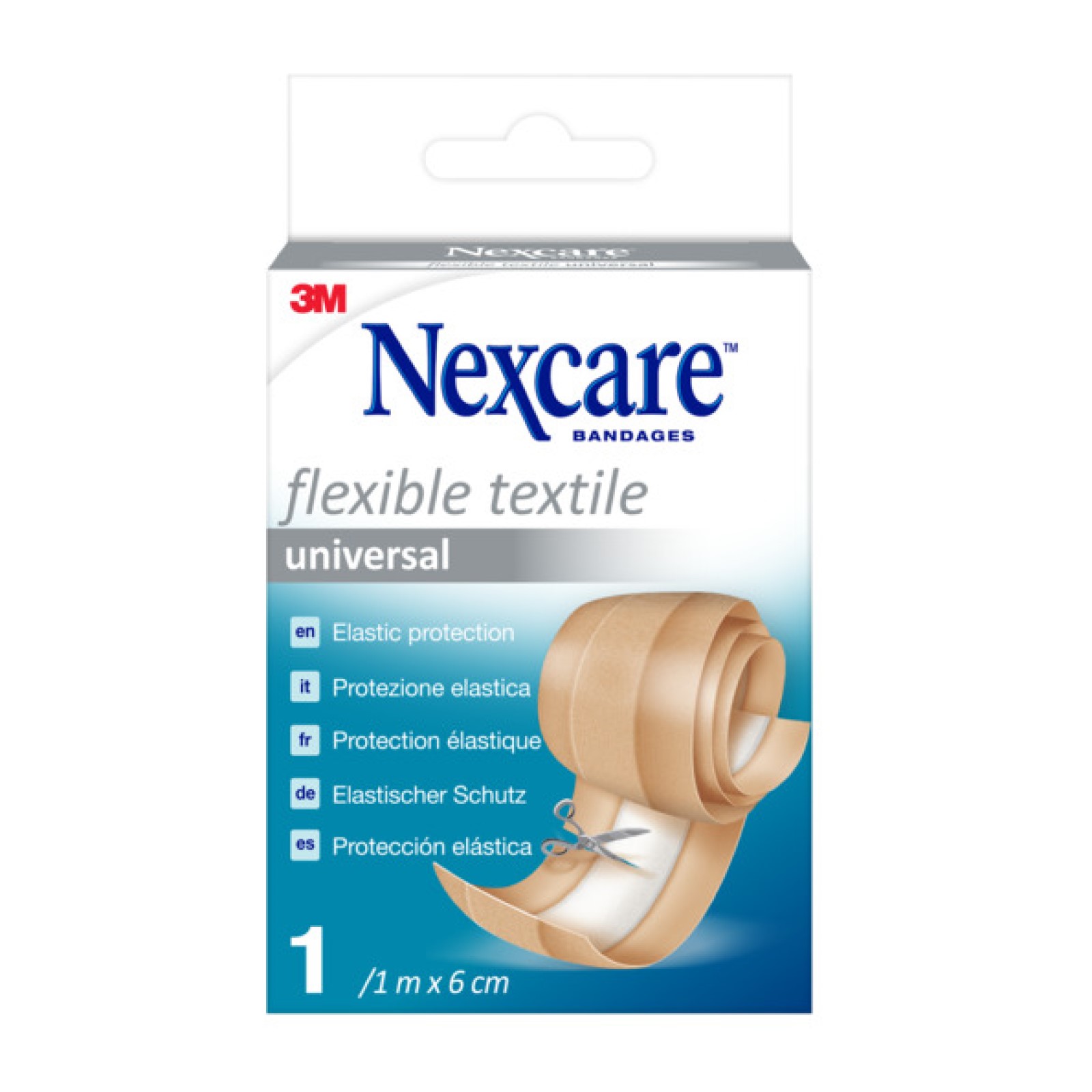 Nexcare™ Flexible Textile Universal Band Pflaster, 1 m x 6 cm