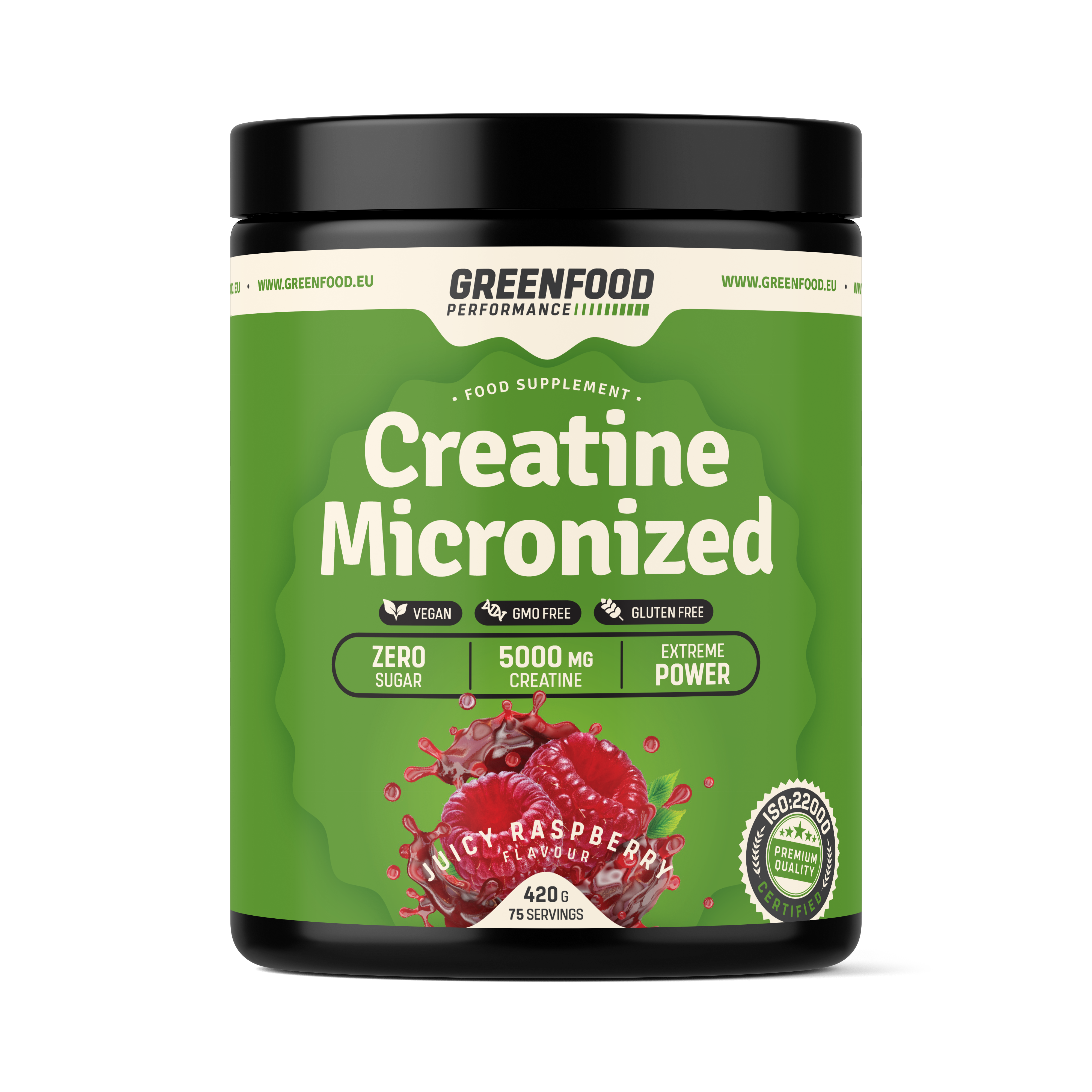 GreenFood Nutrition Performance Creatine Micronized 420g