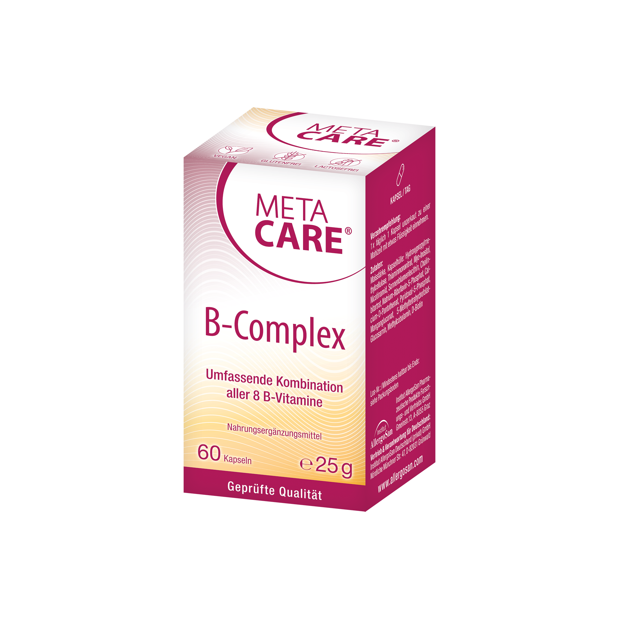 META-CARE® B-Complex, 60 Kapseln | Deine Apotheke