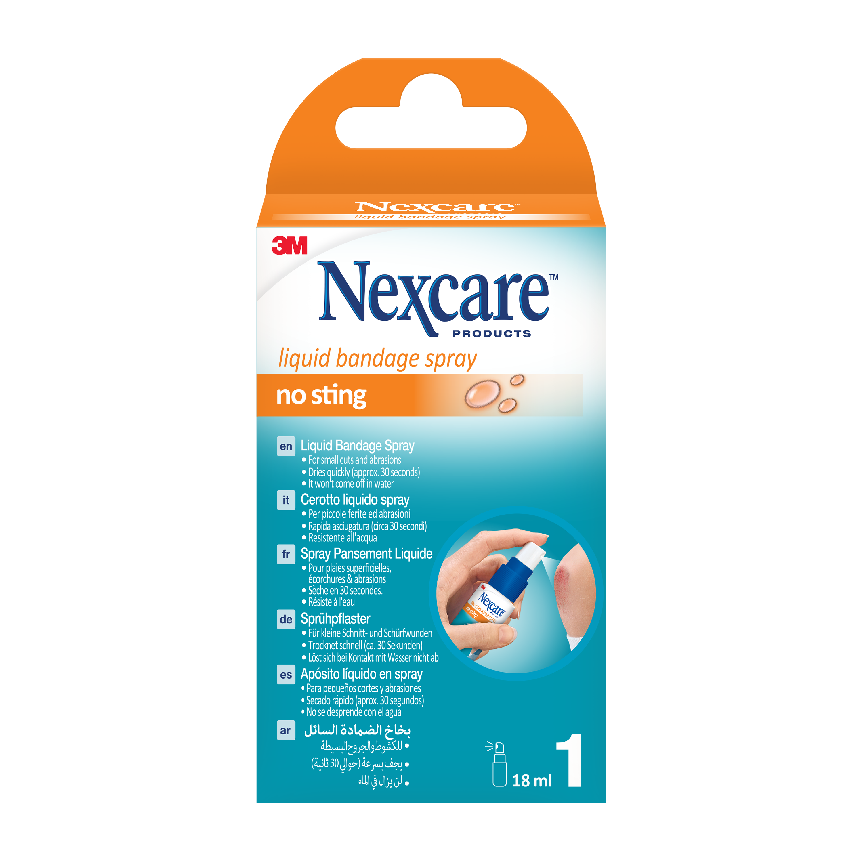 Nexcare™ Liquid Bandage Spray, 18 ml