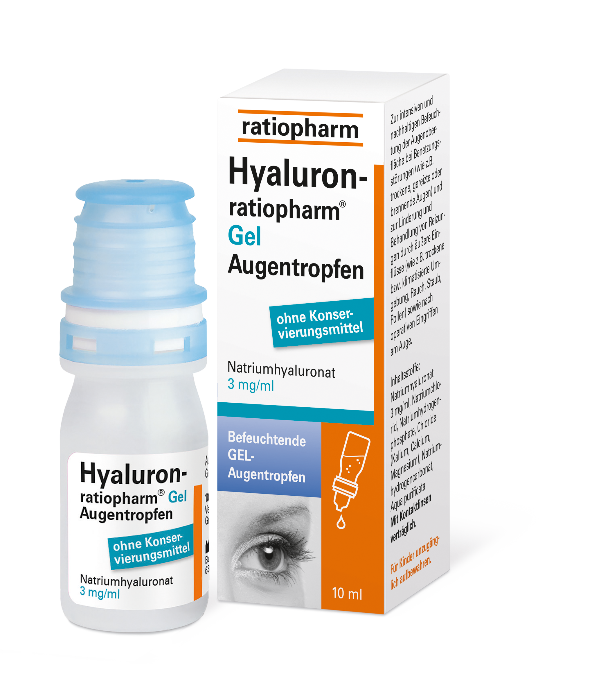 Hyaluron-ratiopharm® Gel Augentropfen