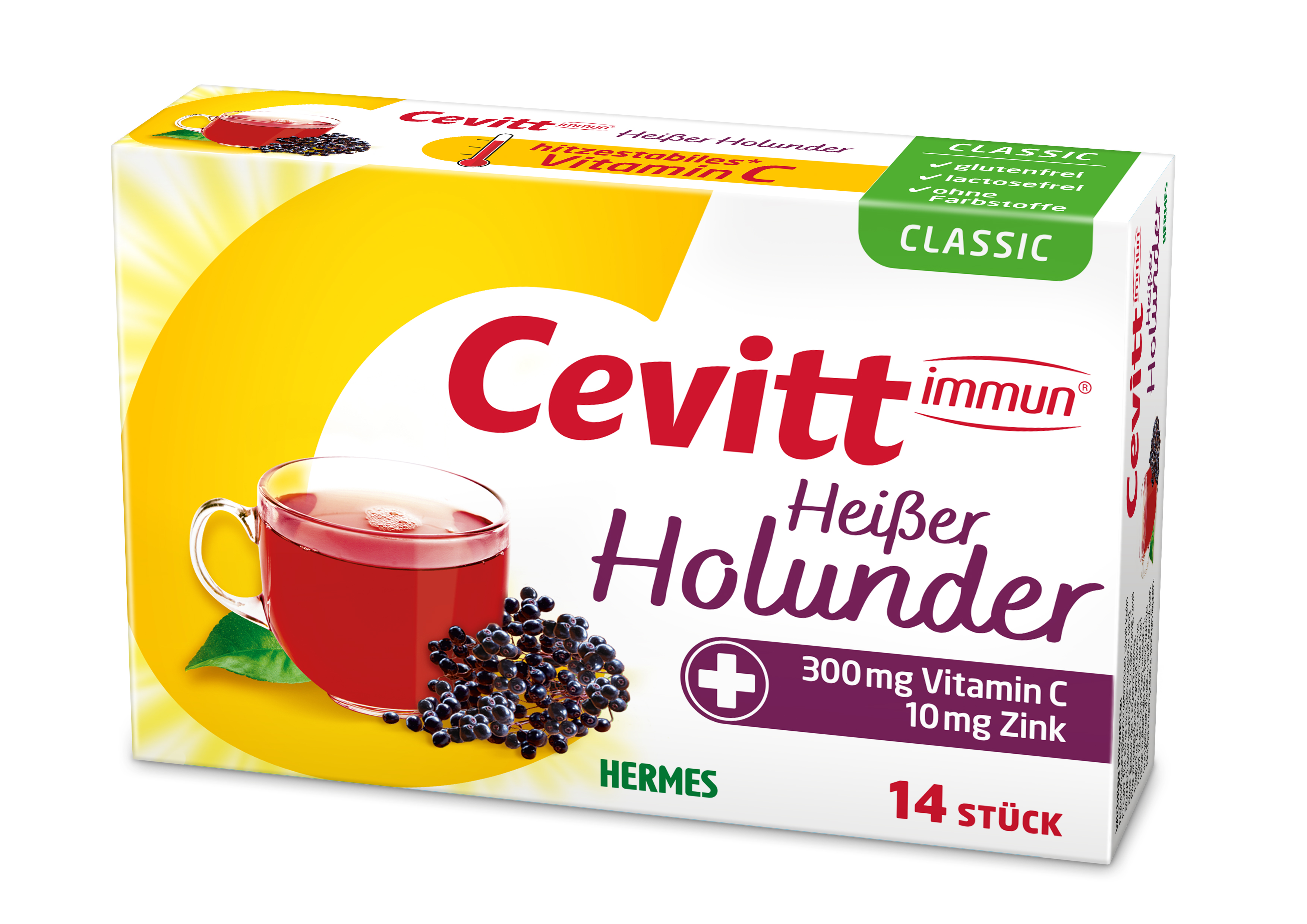Cevitt immun® Heißer Hollunder Classic (mit Zucker) 14 ST