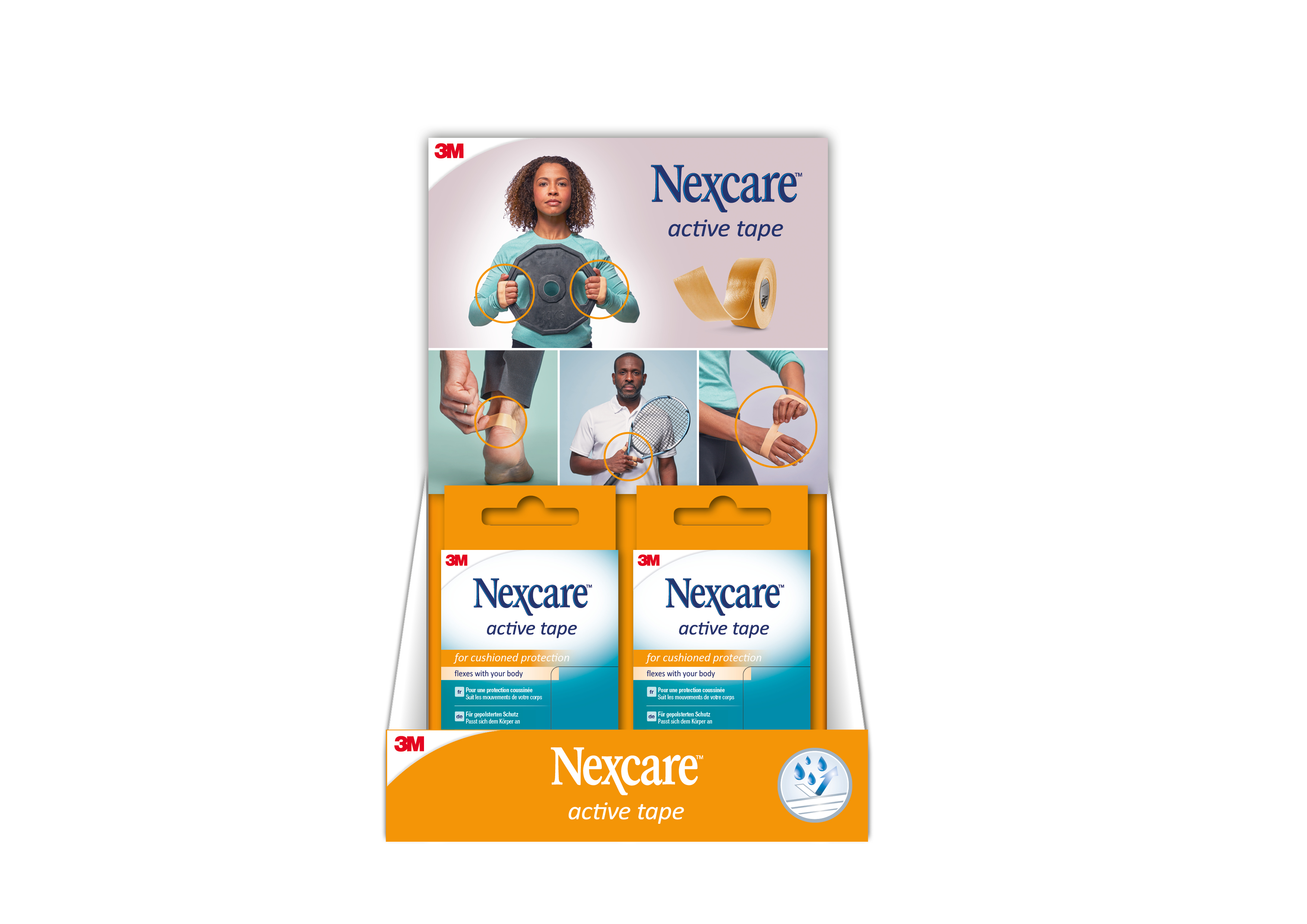 Nexcare™ Active Tape, Pflaster Display
