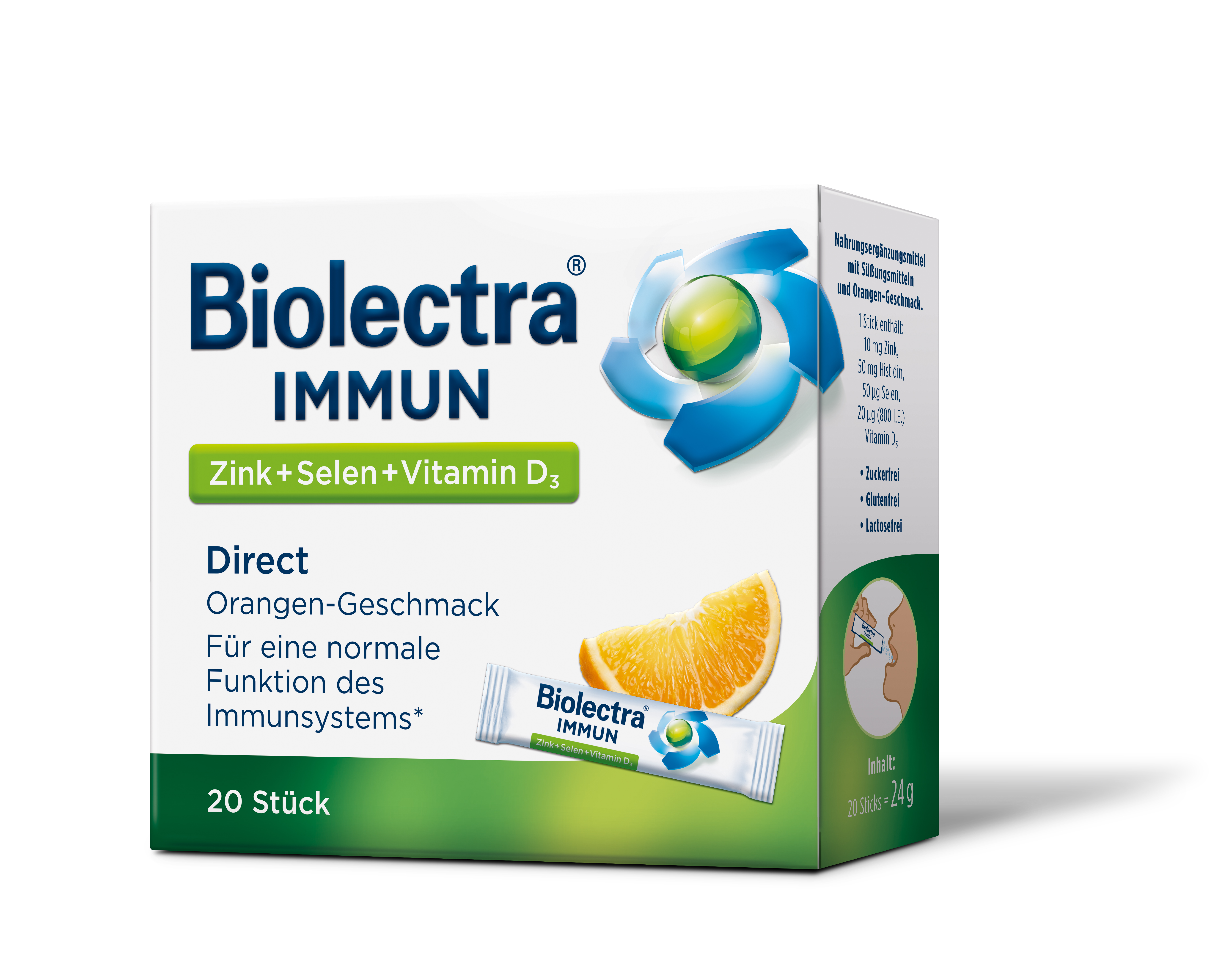 Biolectra® Immun Direct Sticks 20 Stück