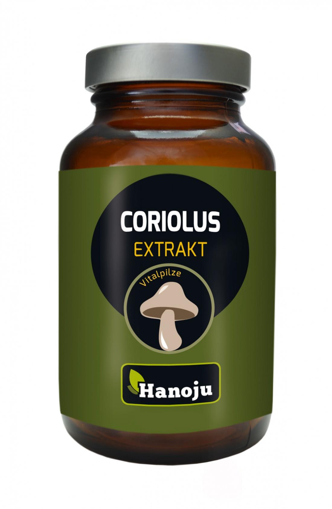 Coriolus Extrakt Tabletten Hanoju