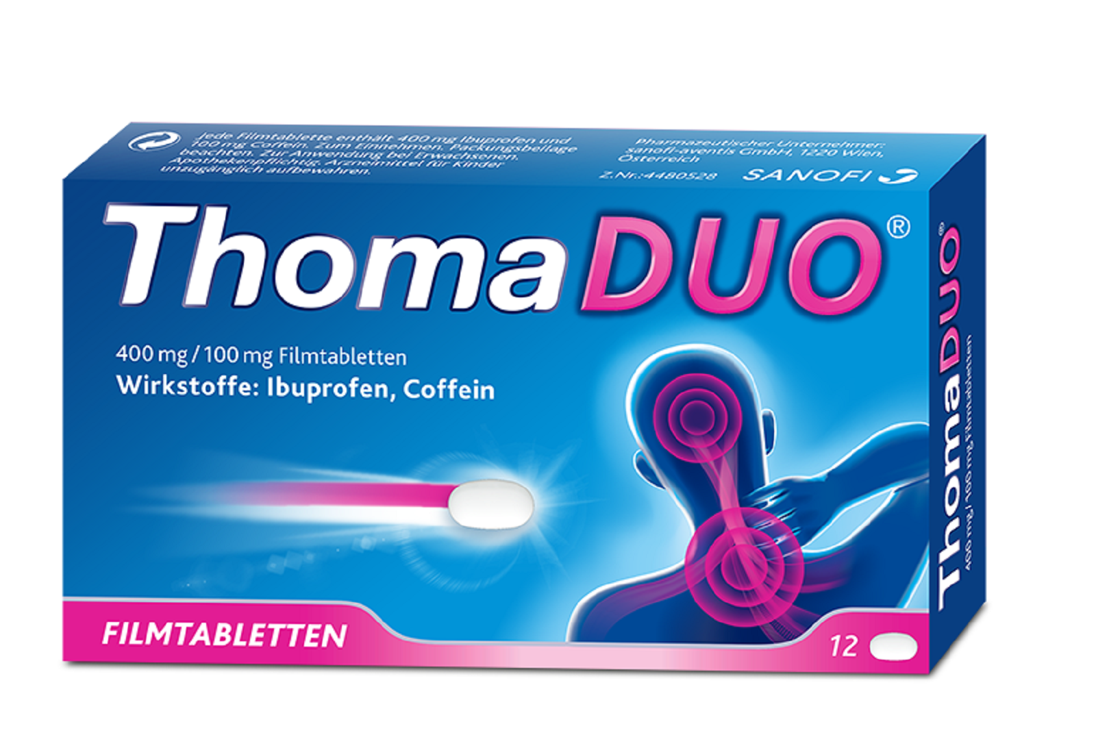 ThomaDuo 400 mg/100 mg - Filmtabletten