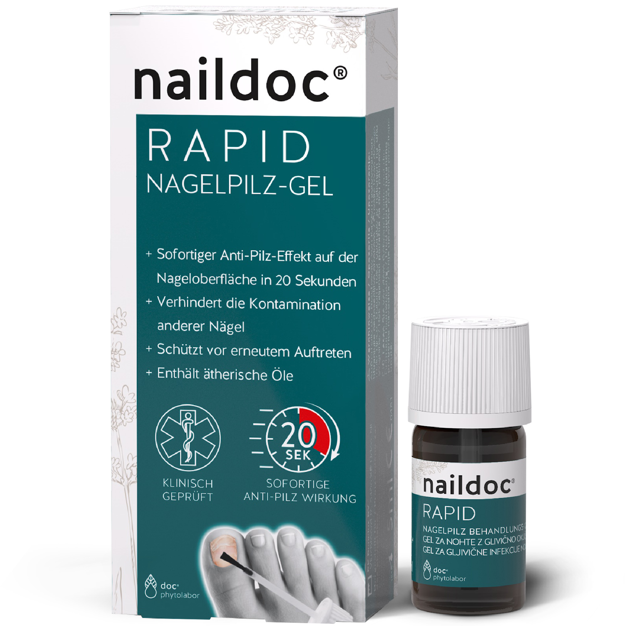 naildoc® RAPID Nagelpilz Behandlungs-Gel