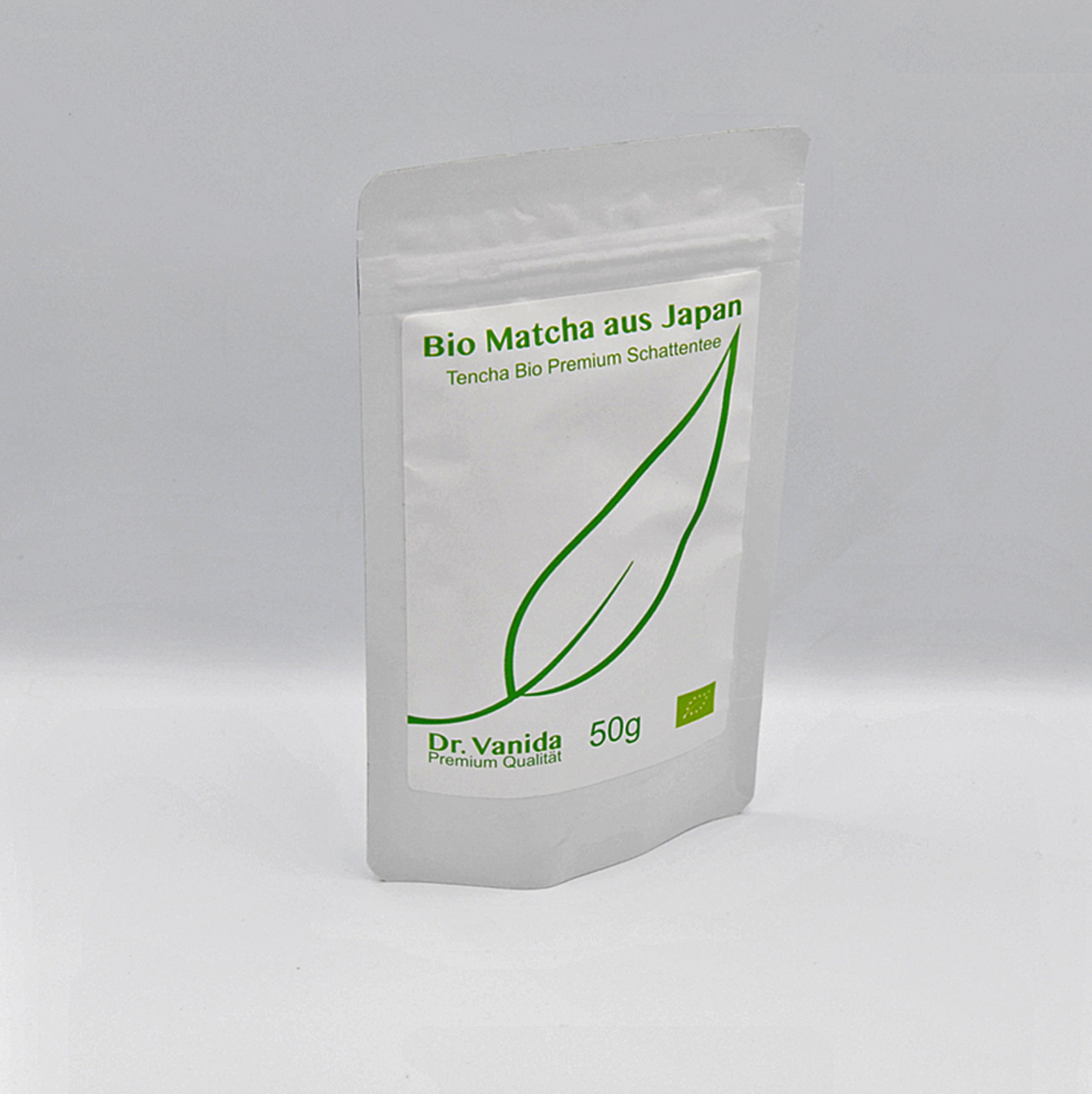 Bio Premium Japan Matcha pur, Dr. Vanida 50g Beutel