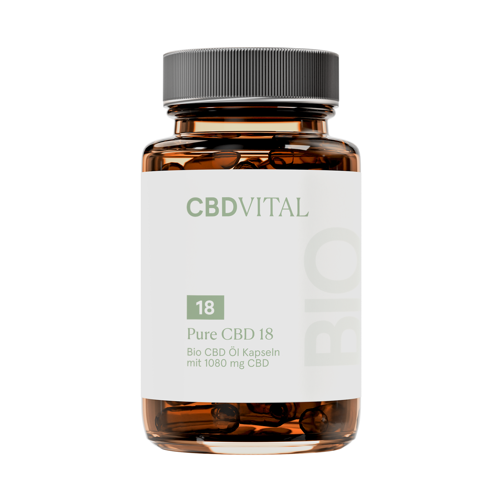 CBD VITAL Bio Pure CBD 18 Kapseln