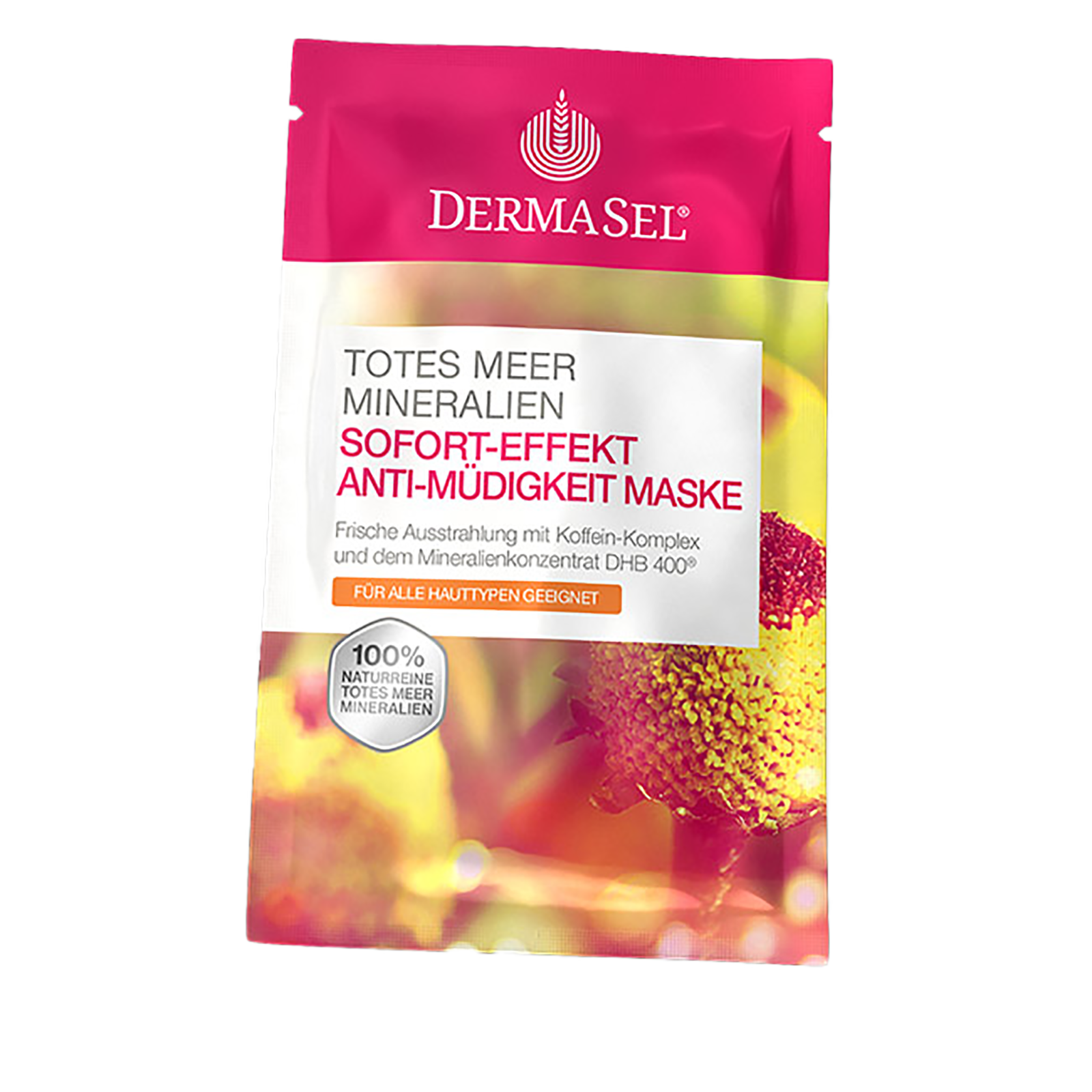 DermaSel® Totes Meer Mineralien Sofort-Effekt Anti-Müdigkeit Maske