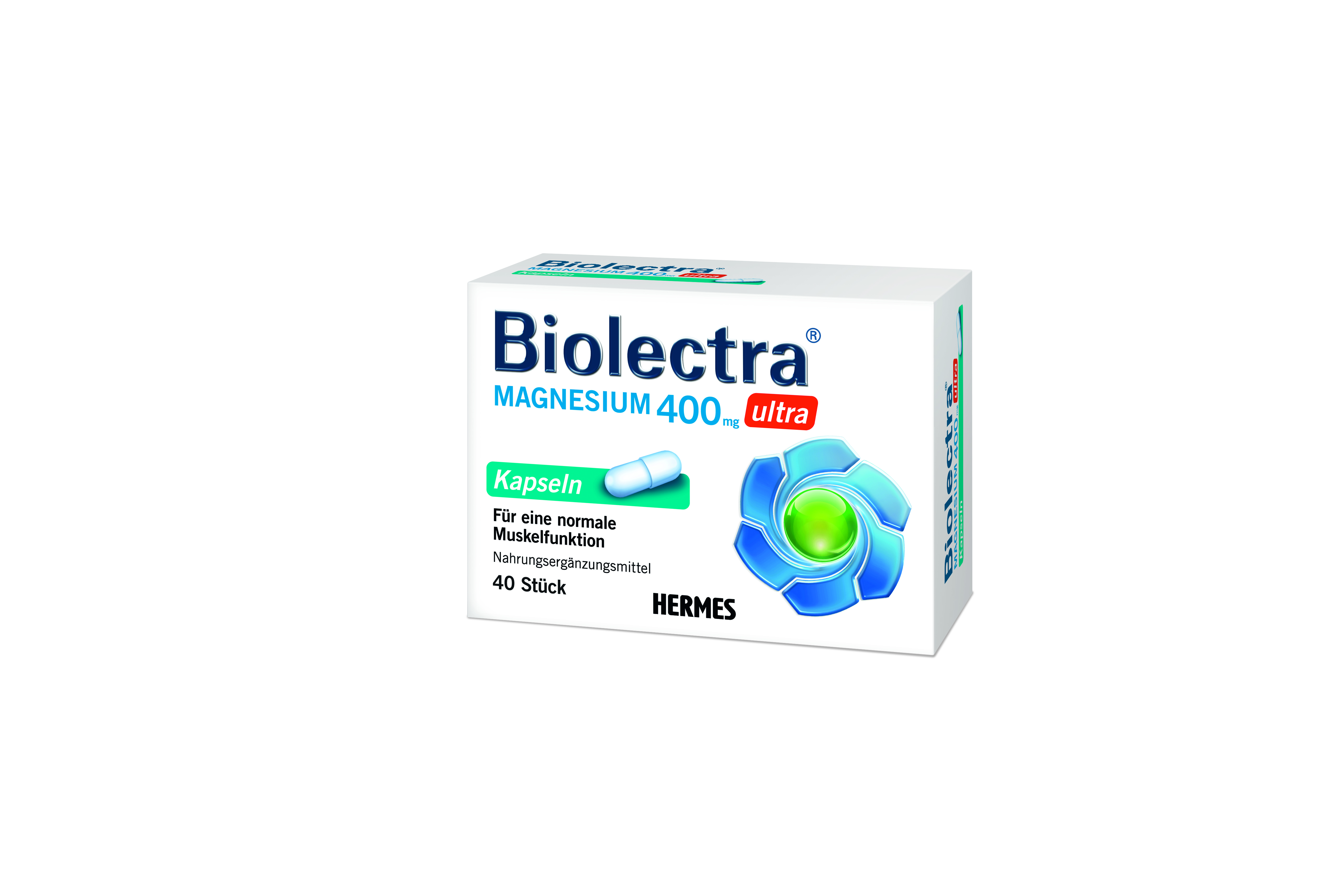 Biolectra® Magnesium 400 mg Ultra Kapseln 40 Stück