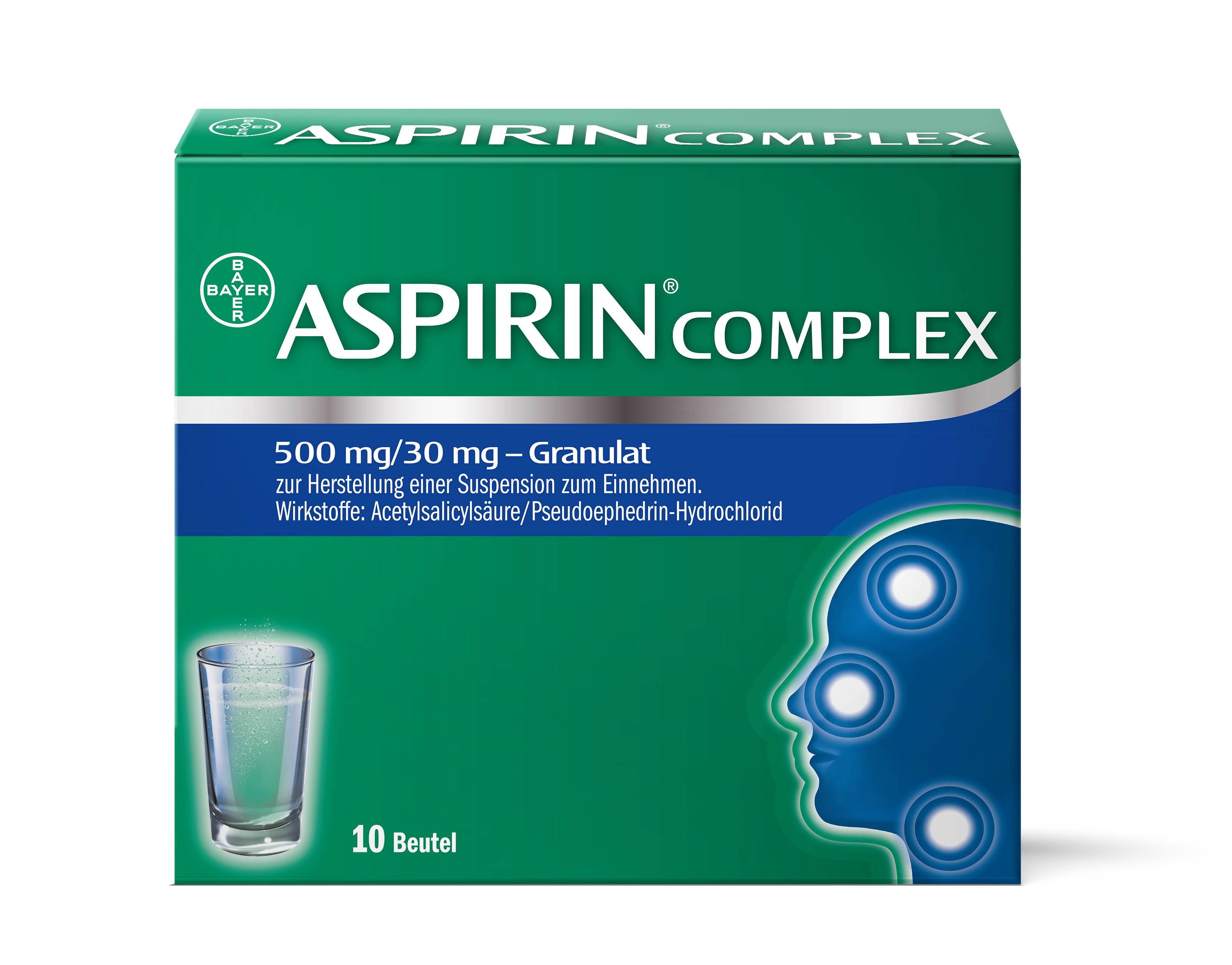 Aspirin Complex 500 mg/30 mg - Granulat zur Herstellung einer Suspension zum Einnehmen