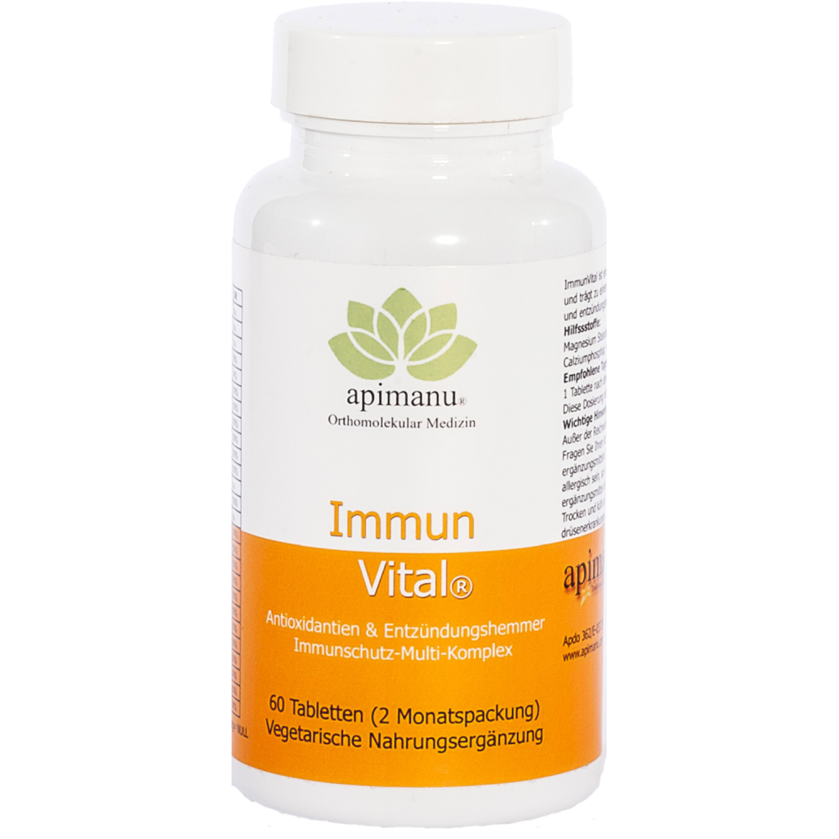 ImmunVital® für den gesunden Immunschutz und ein intaktes Immnunsystem- 2 Monatspackung
