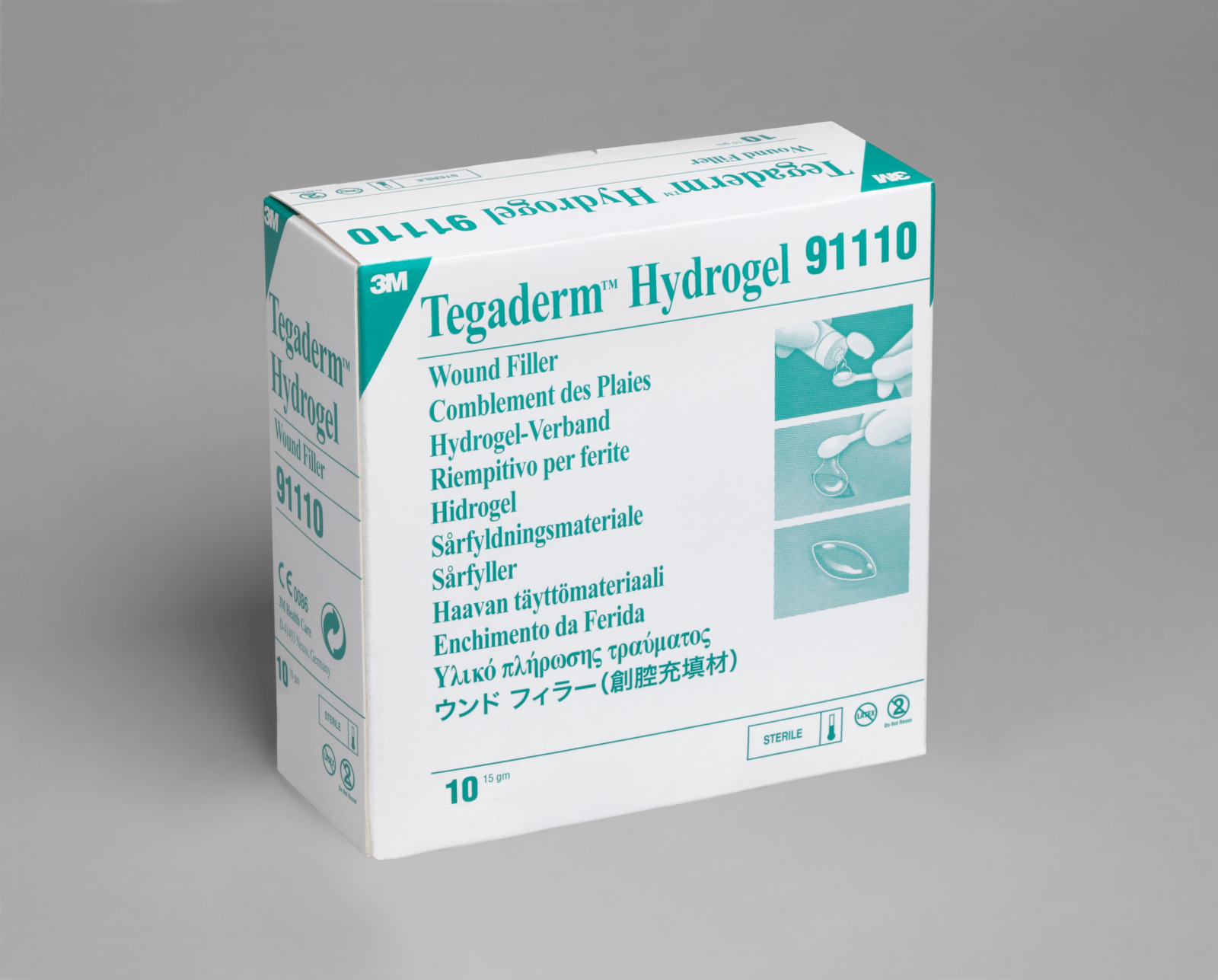 3M™ Tegaderm™ Hydrogel, 91110, 10 / Packung