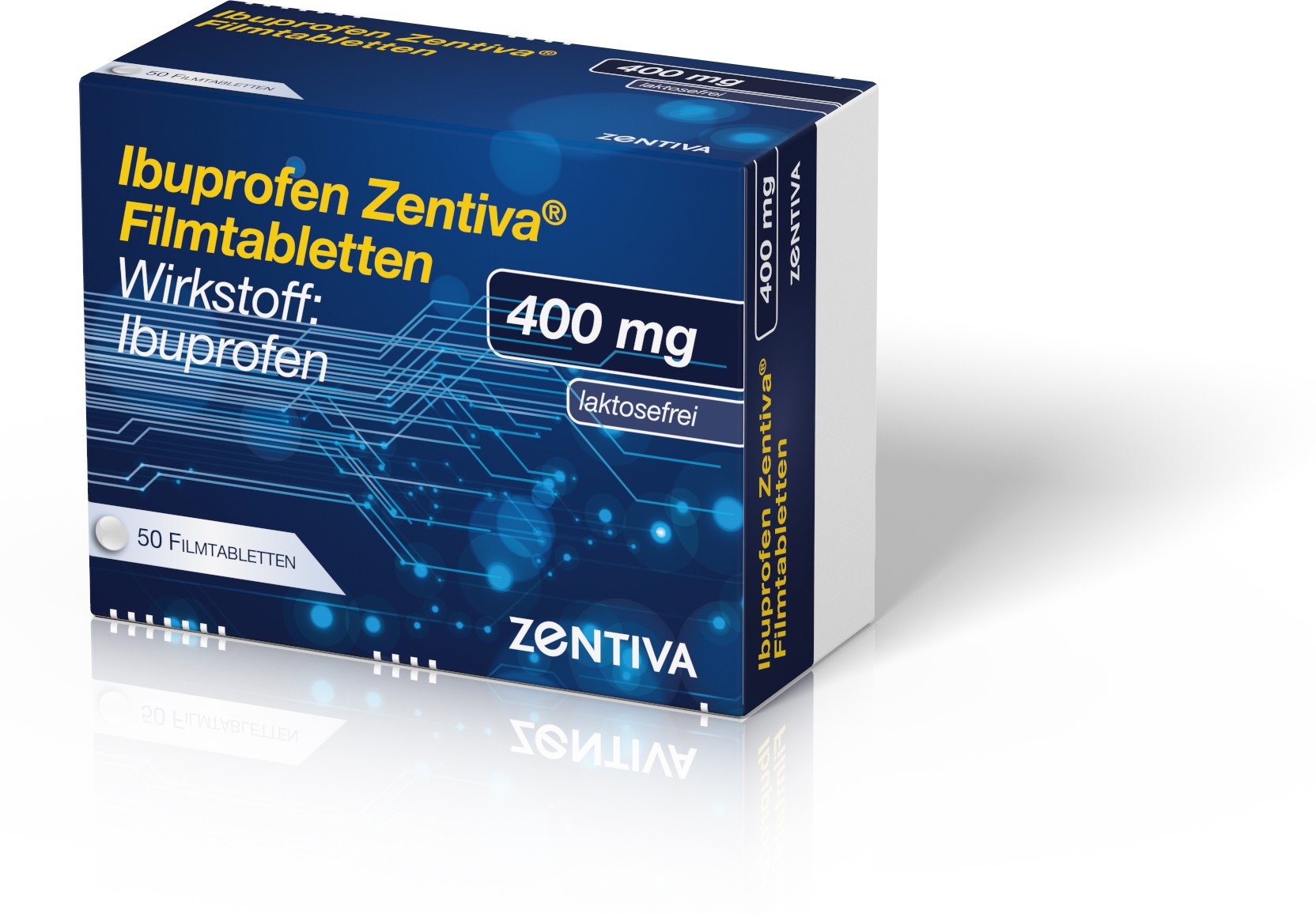 Ibuprofen Zentiva 400mg Filmtabletten