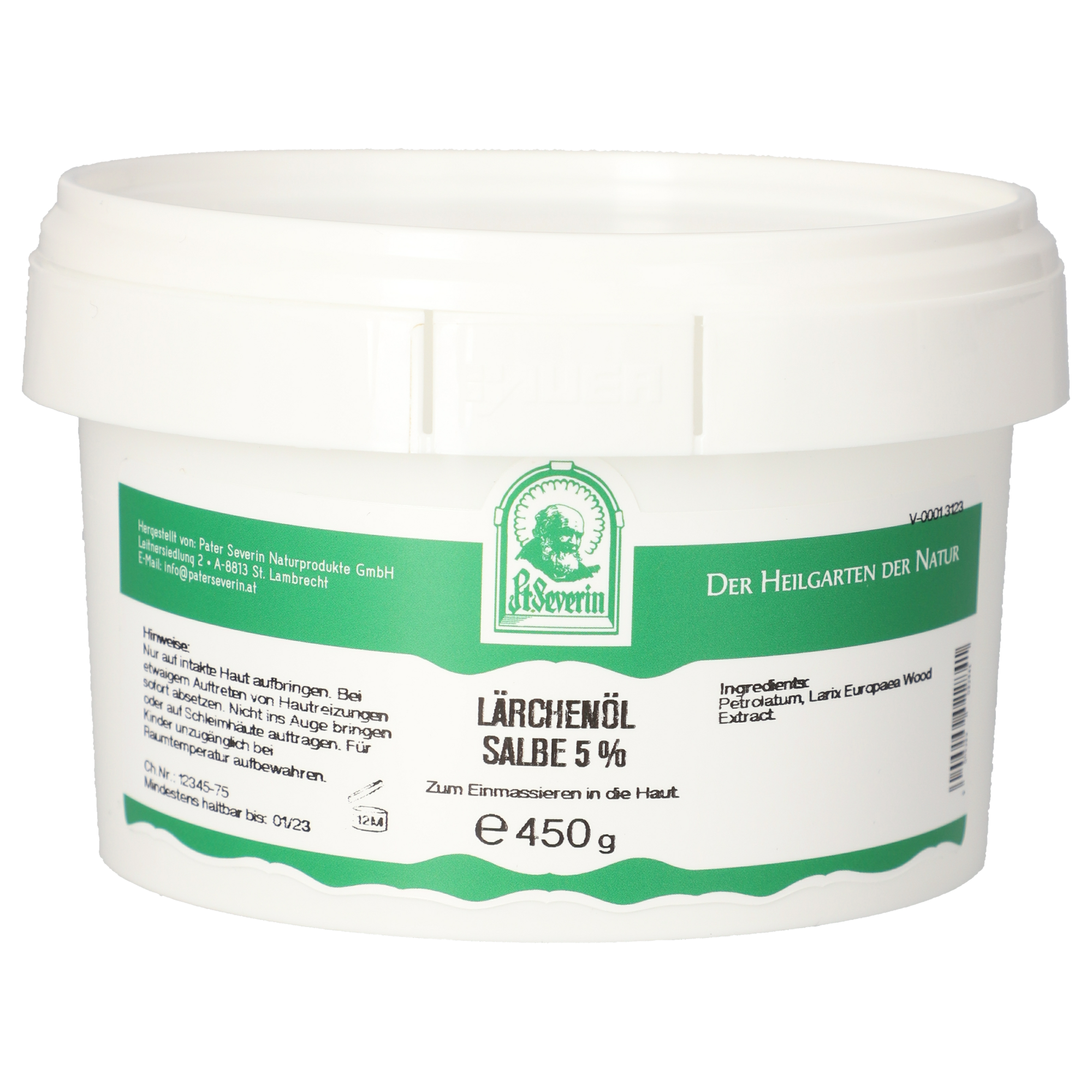 Laerchenoel Salbe 5% 450 g